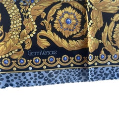 GIANNI VERSACE – Foulard Baroque & Leopard anni ’80/’90 –