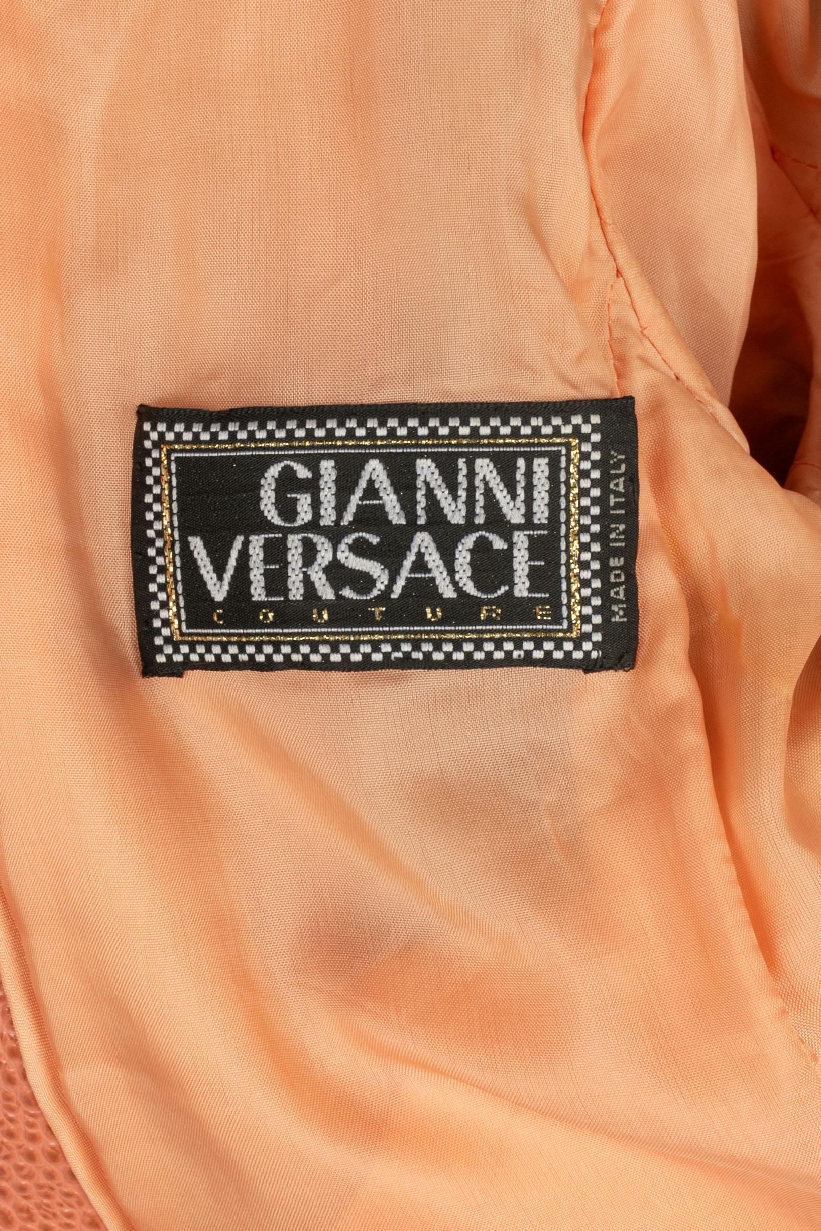Gianni Versace fur jacket Couture Fall 2000 For Sale 5