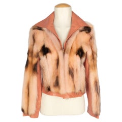 Gianni Versace fur jacket Couture Fall 2000