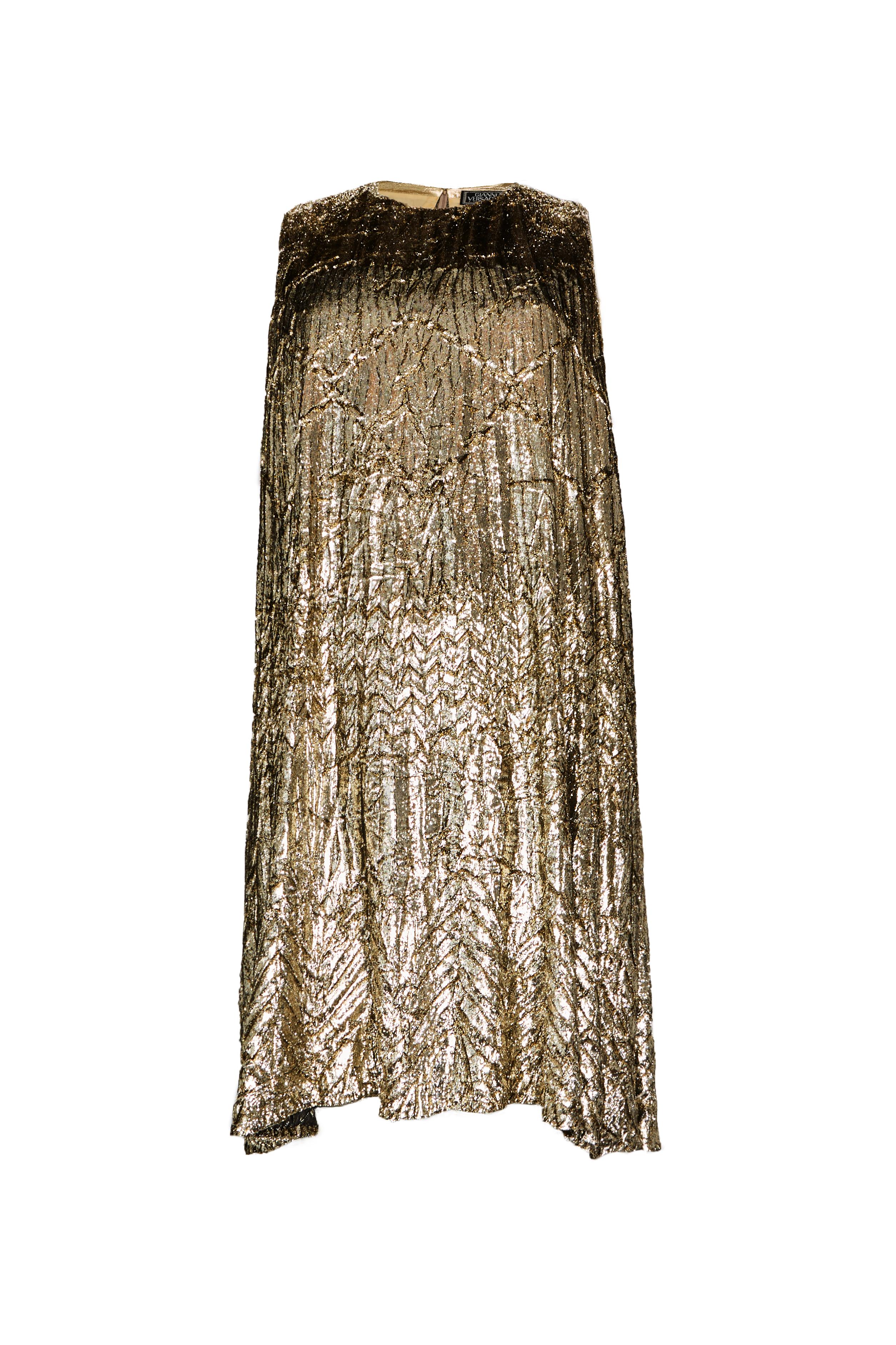 Abito Gianni Versace oro in vendita