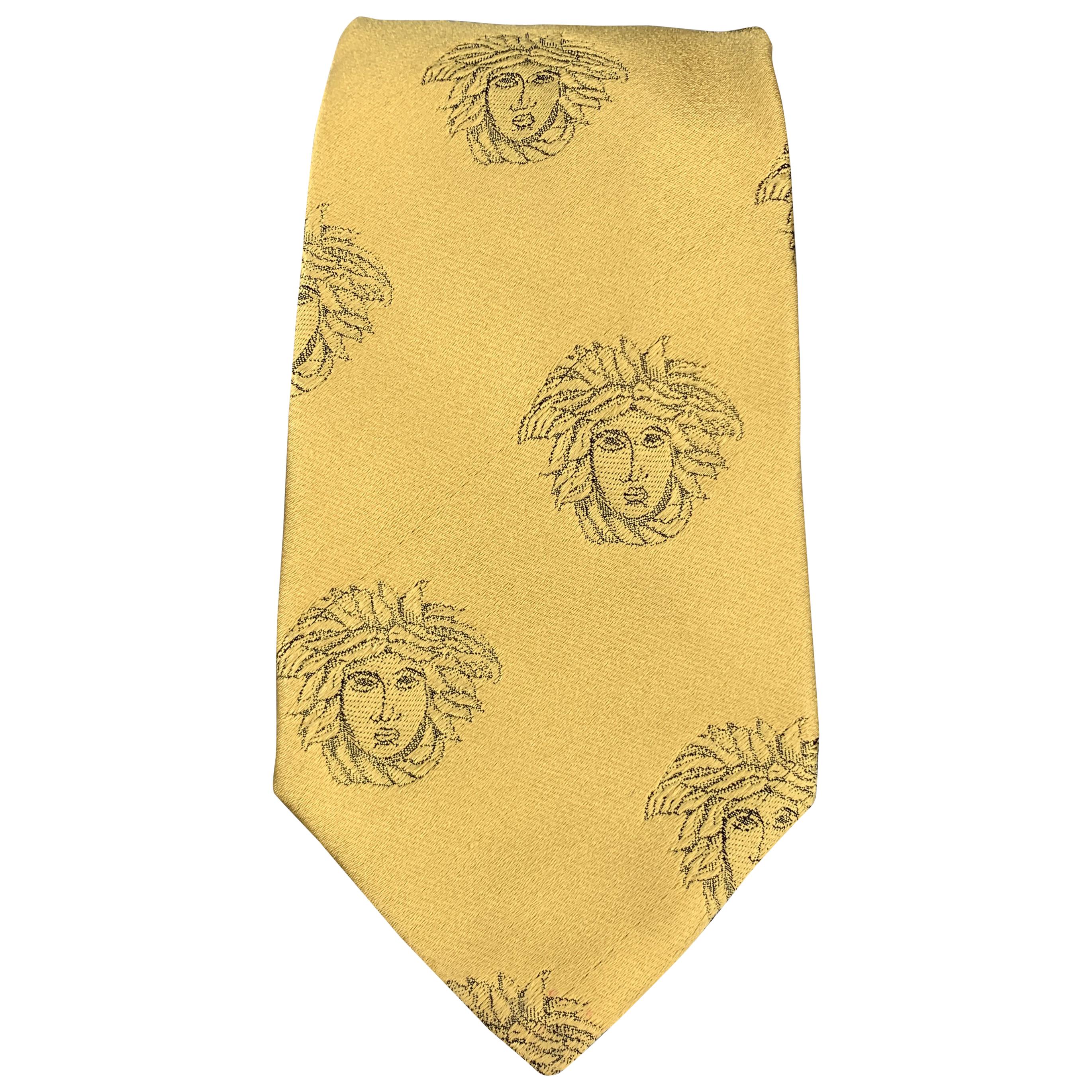 VERSACE Medusa-head tie clip  Head ties, Medusa head, Versace