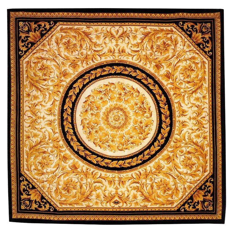Gianni Versace, Golden Ramage Rug For Sale
