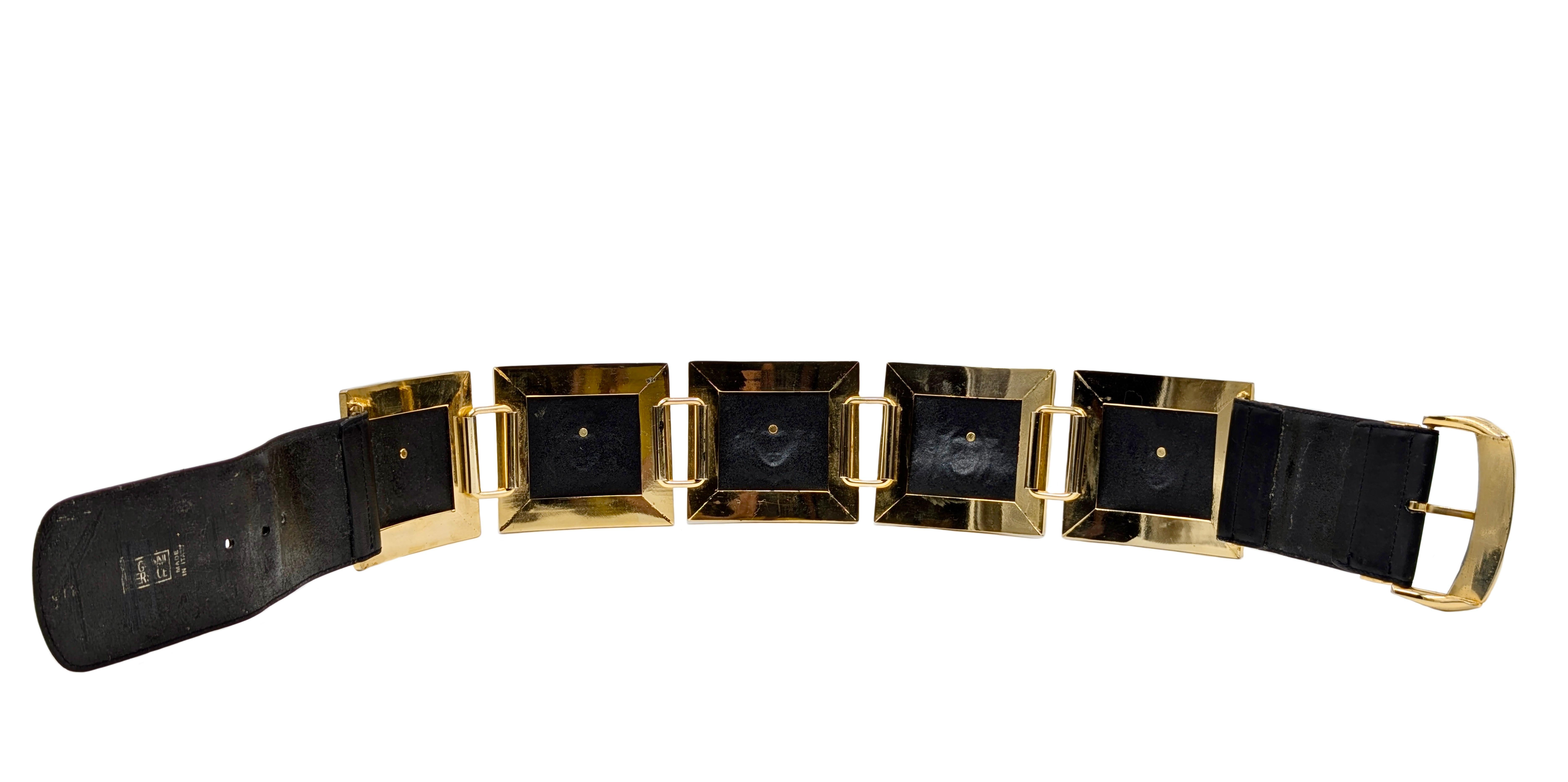 GIANNI VERSACE  great belt Bondage F/W  1992 en vente 7