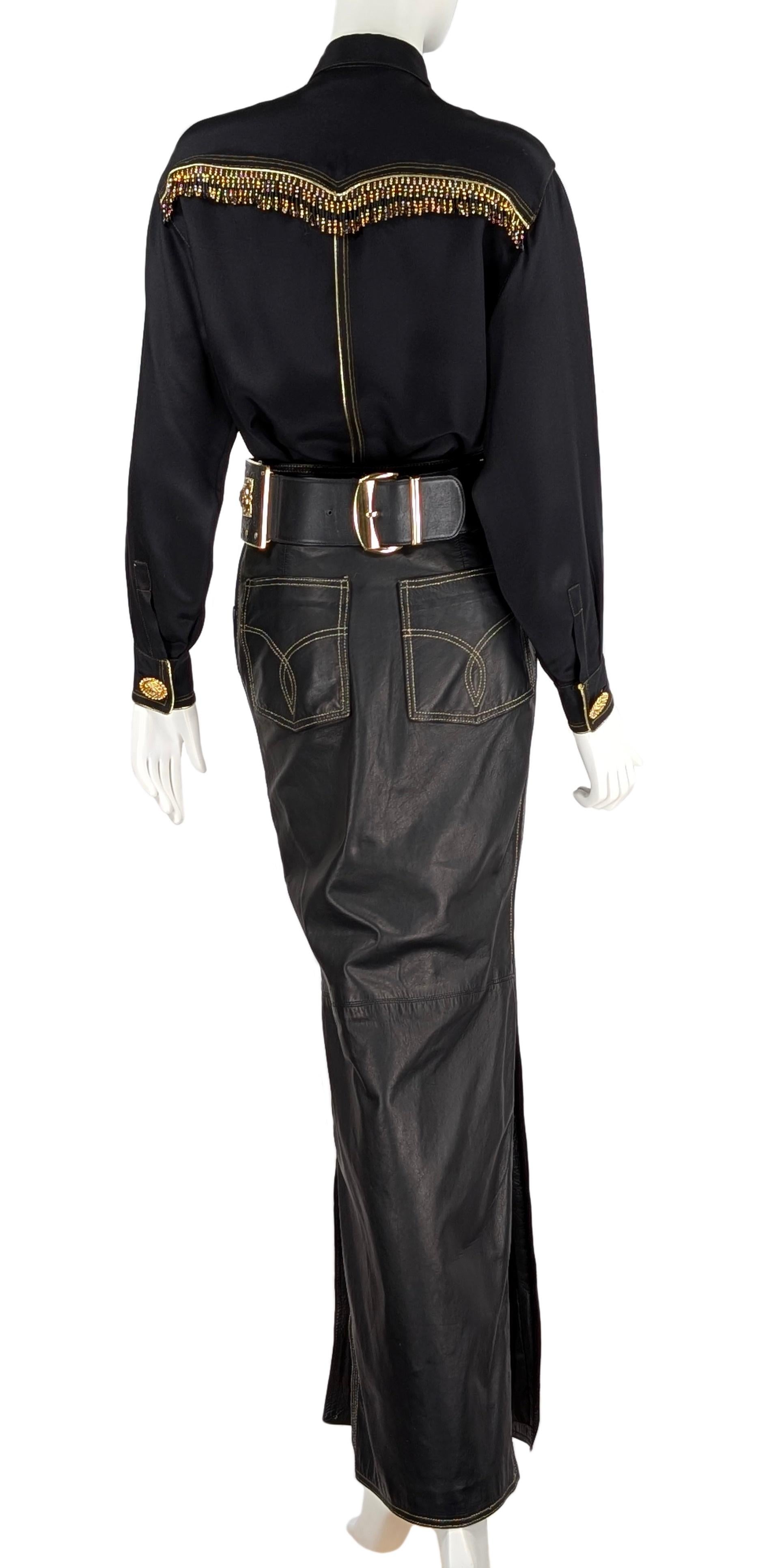 GIANNI VERSACE  great belt Bondage F/W  1992 en vente 4