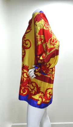 Gianni Versace Greek Goddess Silk Shirt