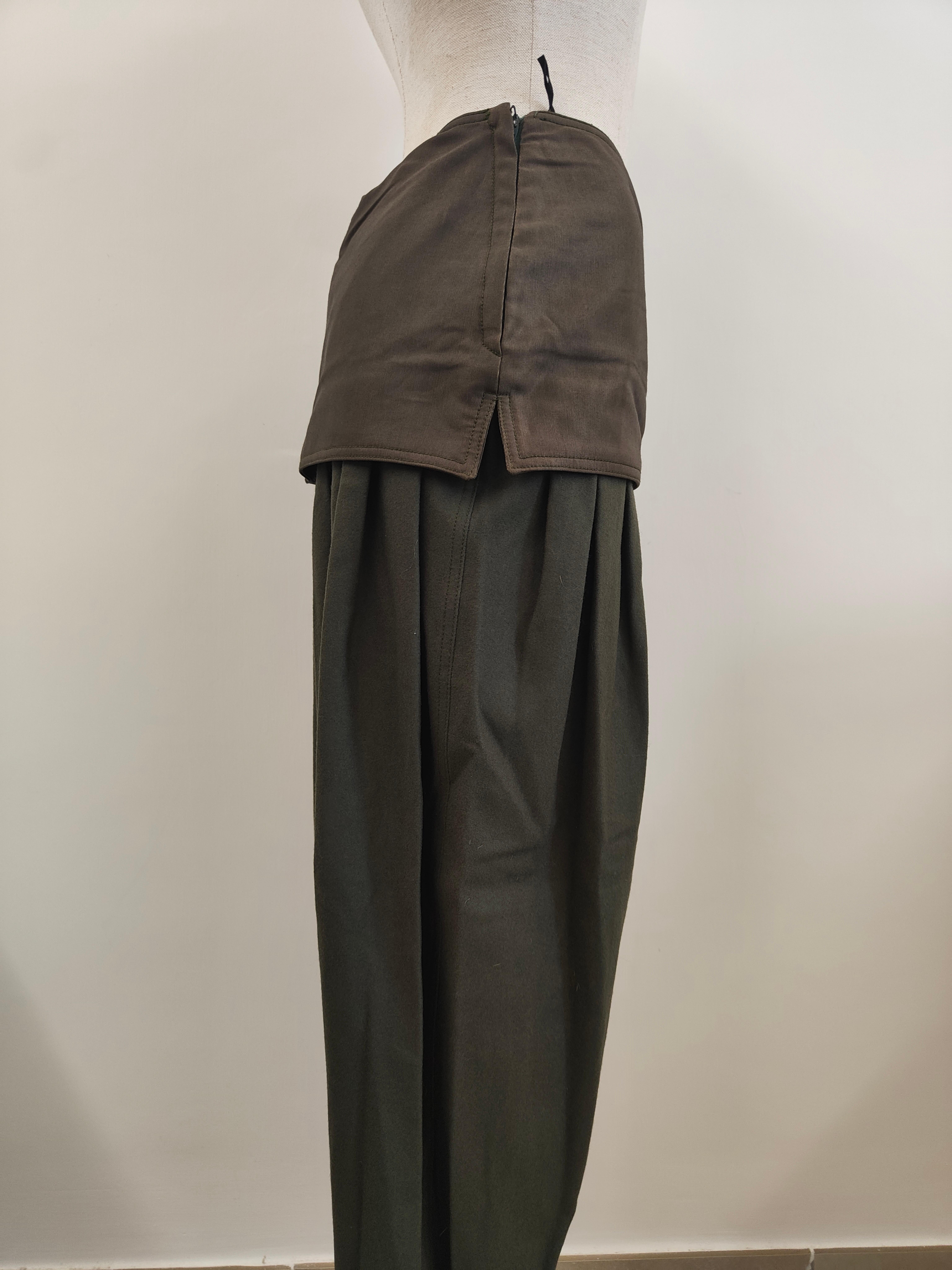Gianni Versace - Pantalon vert en vente 3