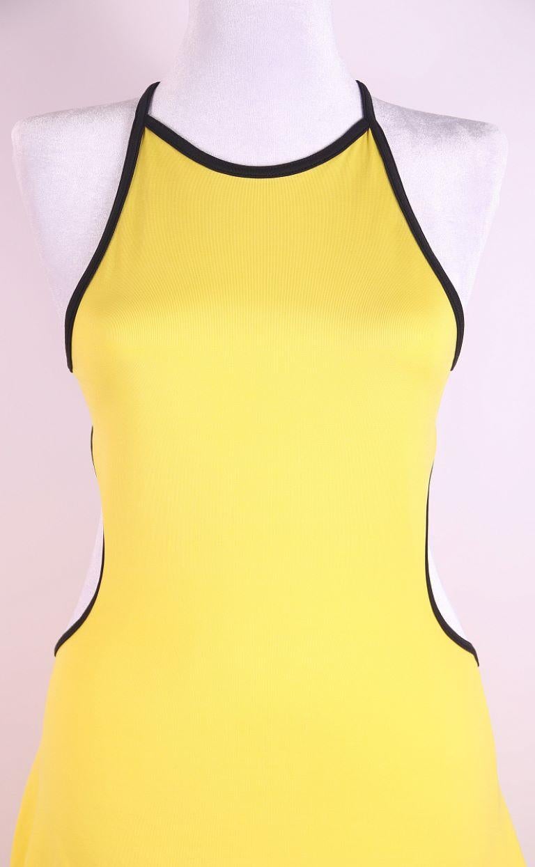 Gianni Versace Intensive Vintage C. 1990 A.I.C. Mini abito aperto sul retro in vendita 5