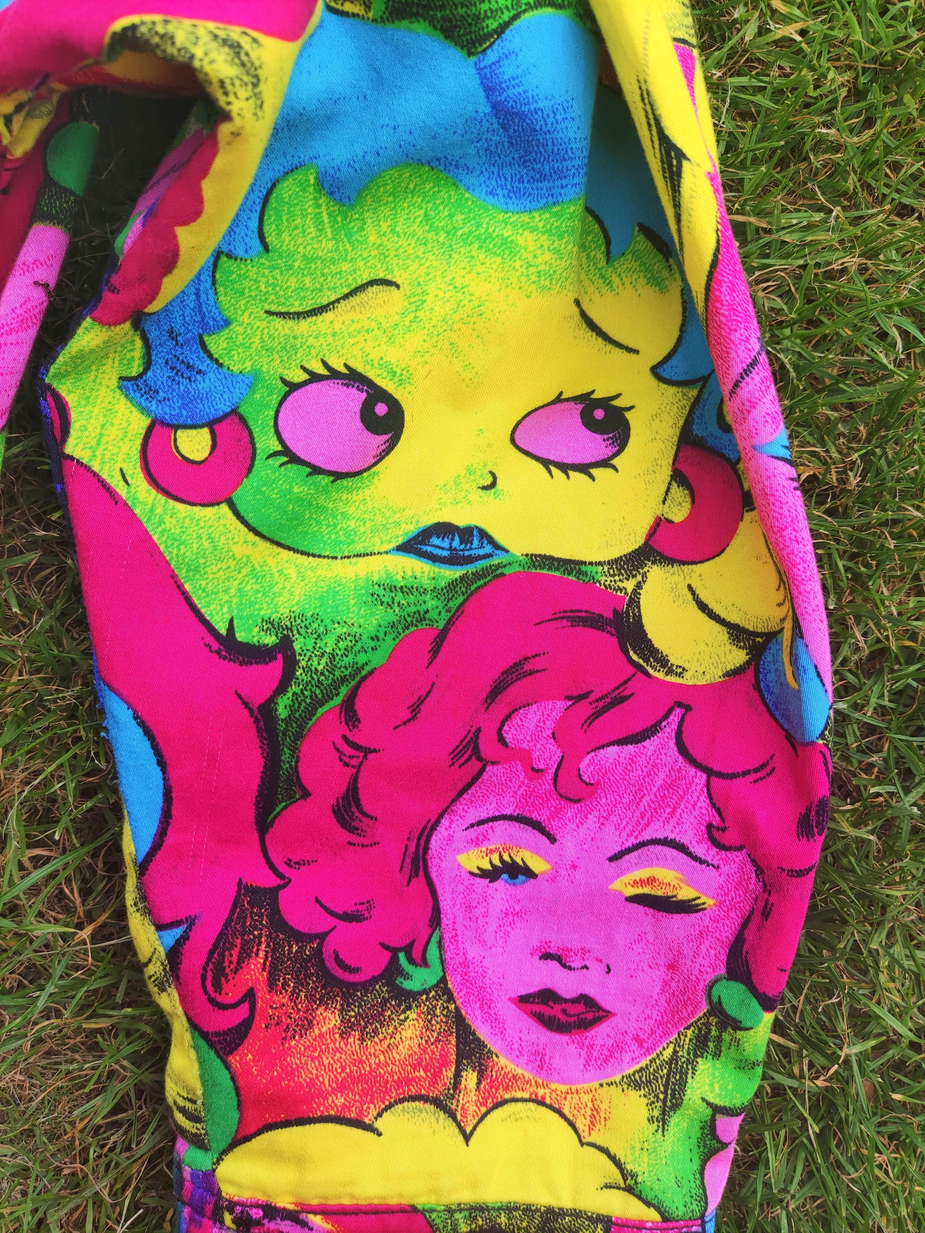 Versace Jeans Couture Marilyn Monroe Betty Boop, Pop-Art  Jacke , SS 1991 im Angebot 6