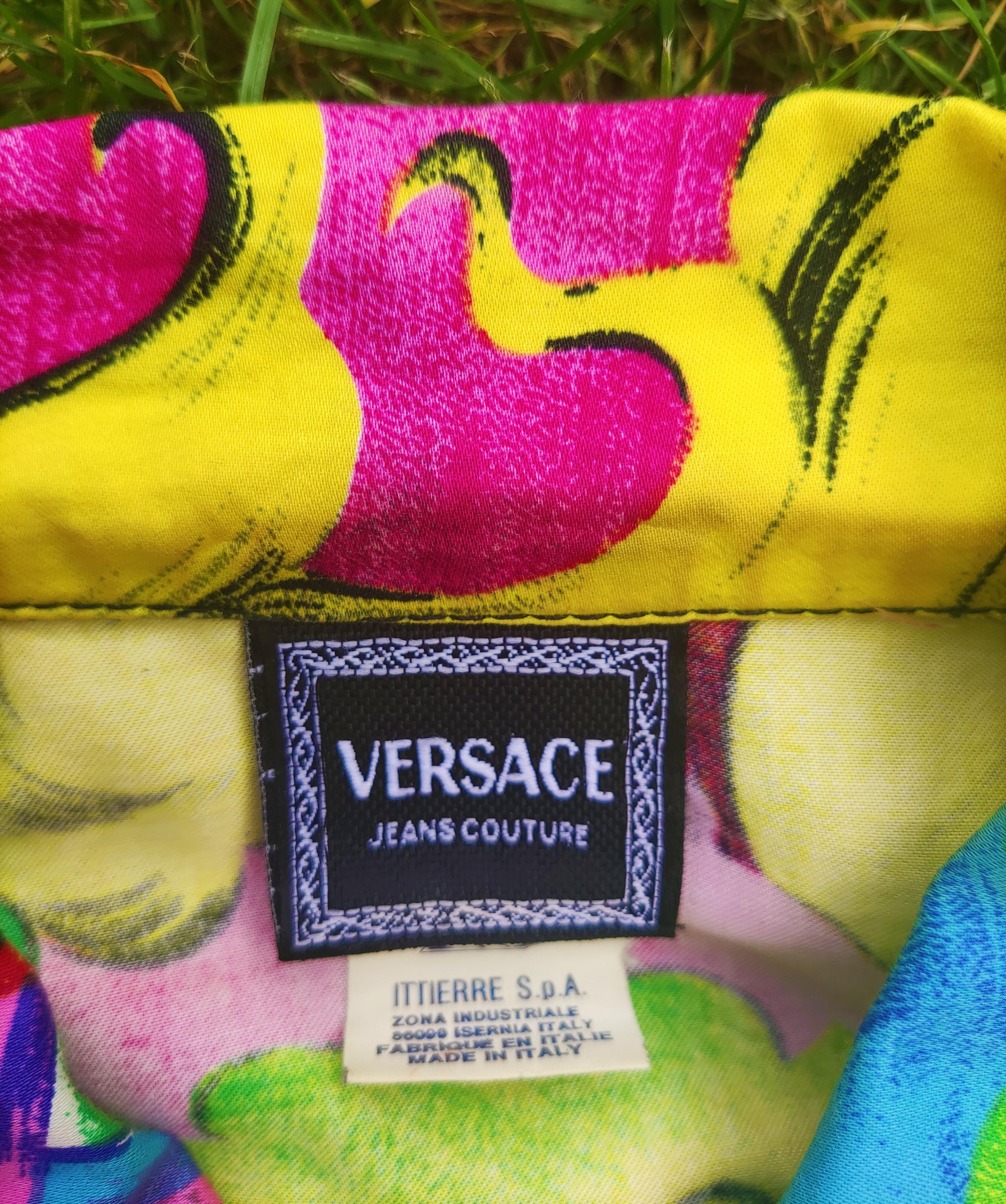 Versace Jeans Couture Marilyn Monroe Betty Boop, Pop-Art  Jacke , SS 1991 im Angebot 14