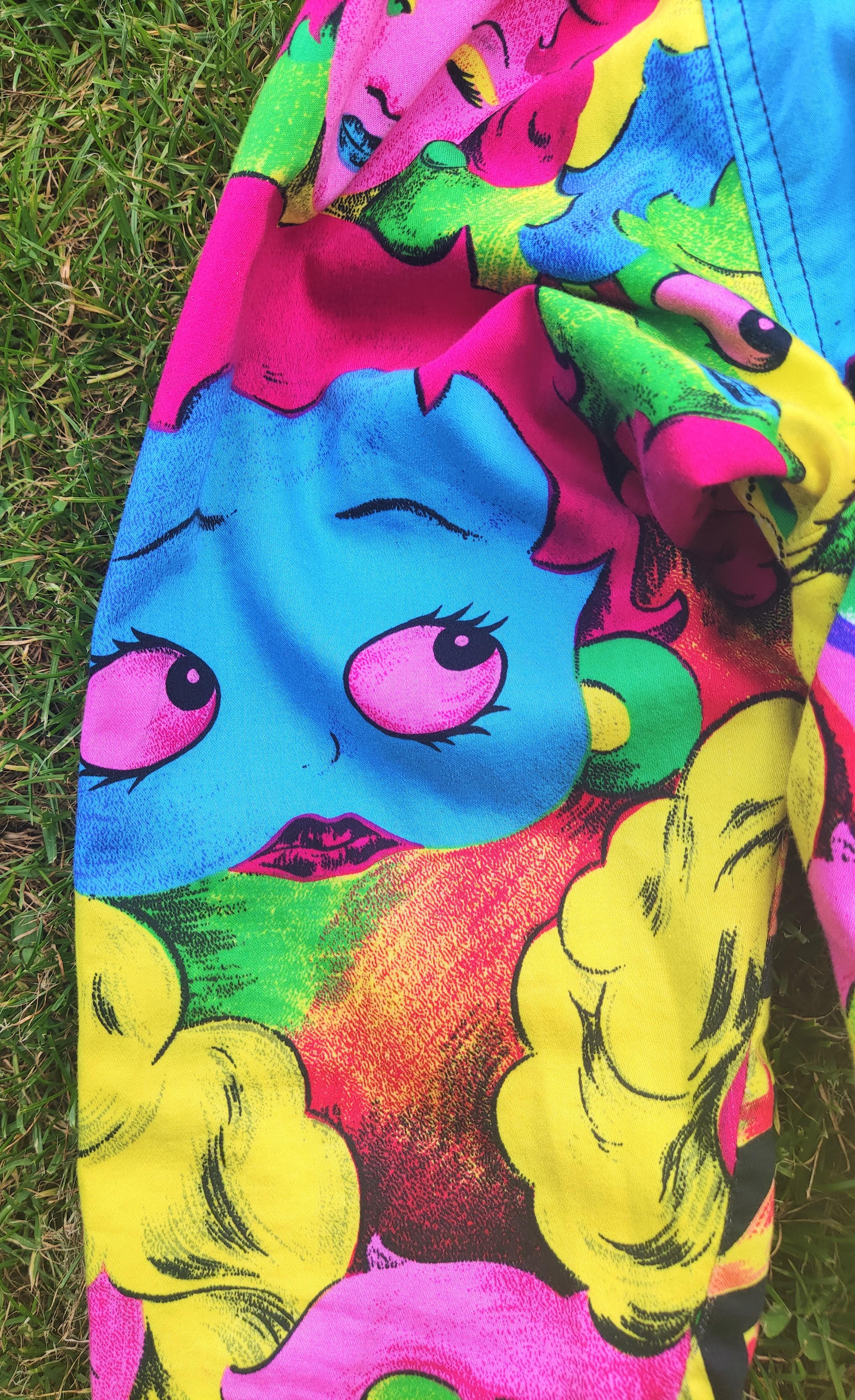 Versace Jeans Couture Marilyn Monroe Betty Boop, Pop-Art  Jacke , SS 1991 im Angebot 3