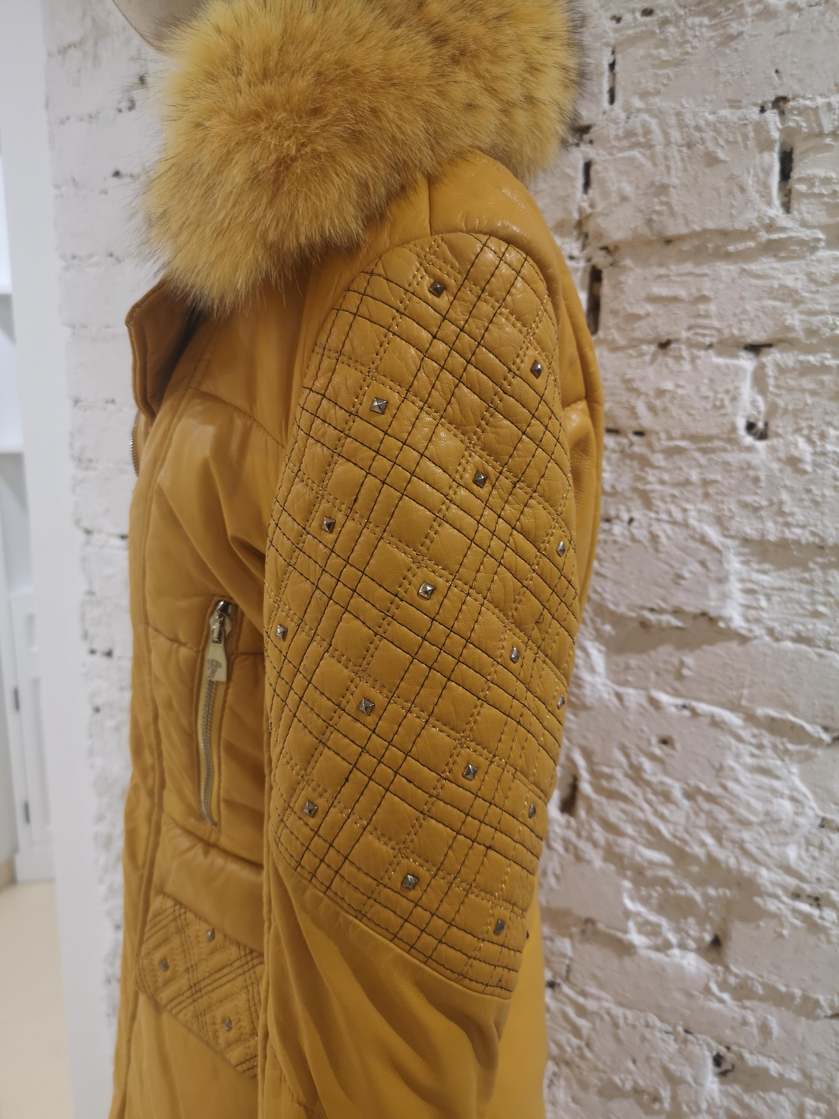 Gianni Versace Leather Coat 4