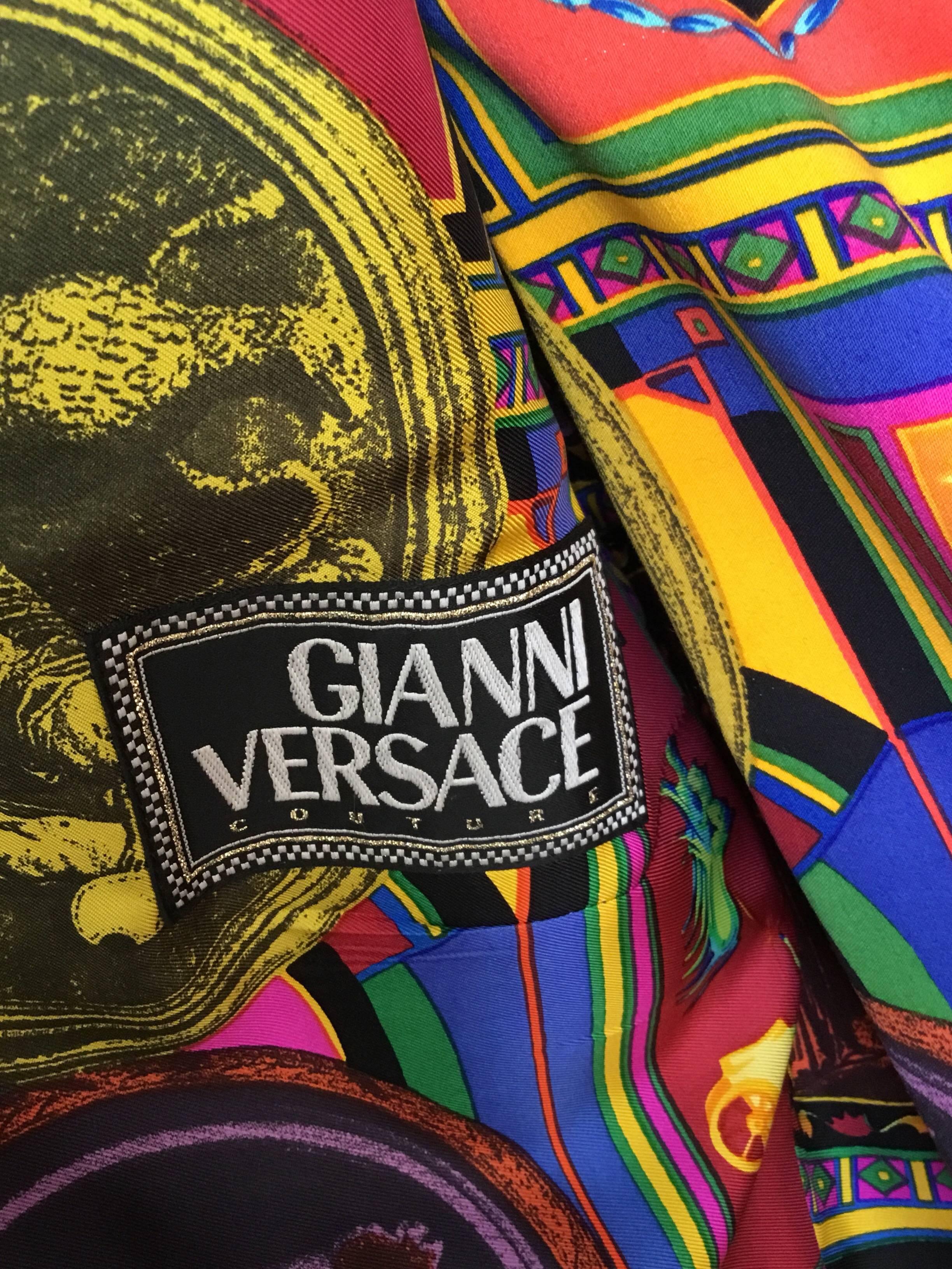 Gianni Versace Lifetime 1980s Skirt Suit Vintage 3