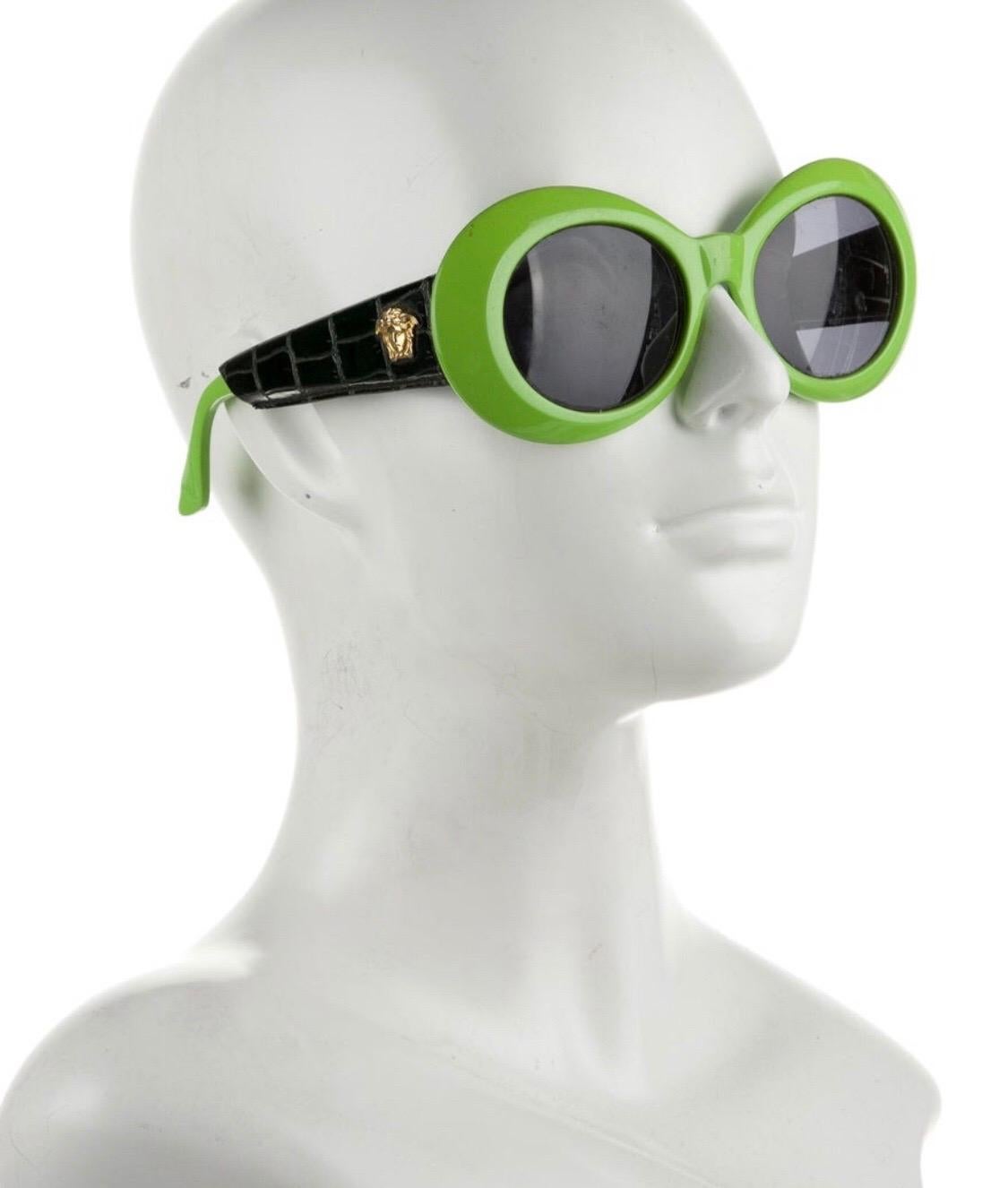 lime green sunglasses