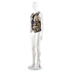 Gianni Versace Lion Print Waistcoat Autumn Winter 1991