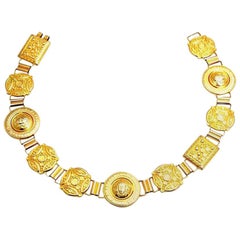 Gianni Versace Massive Medusa Belt