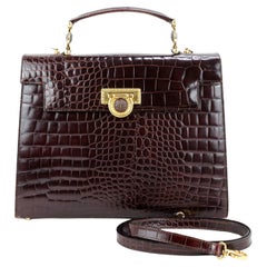 Gianni Versace Medusa Bag in Leather