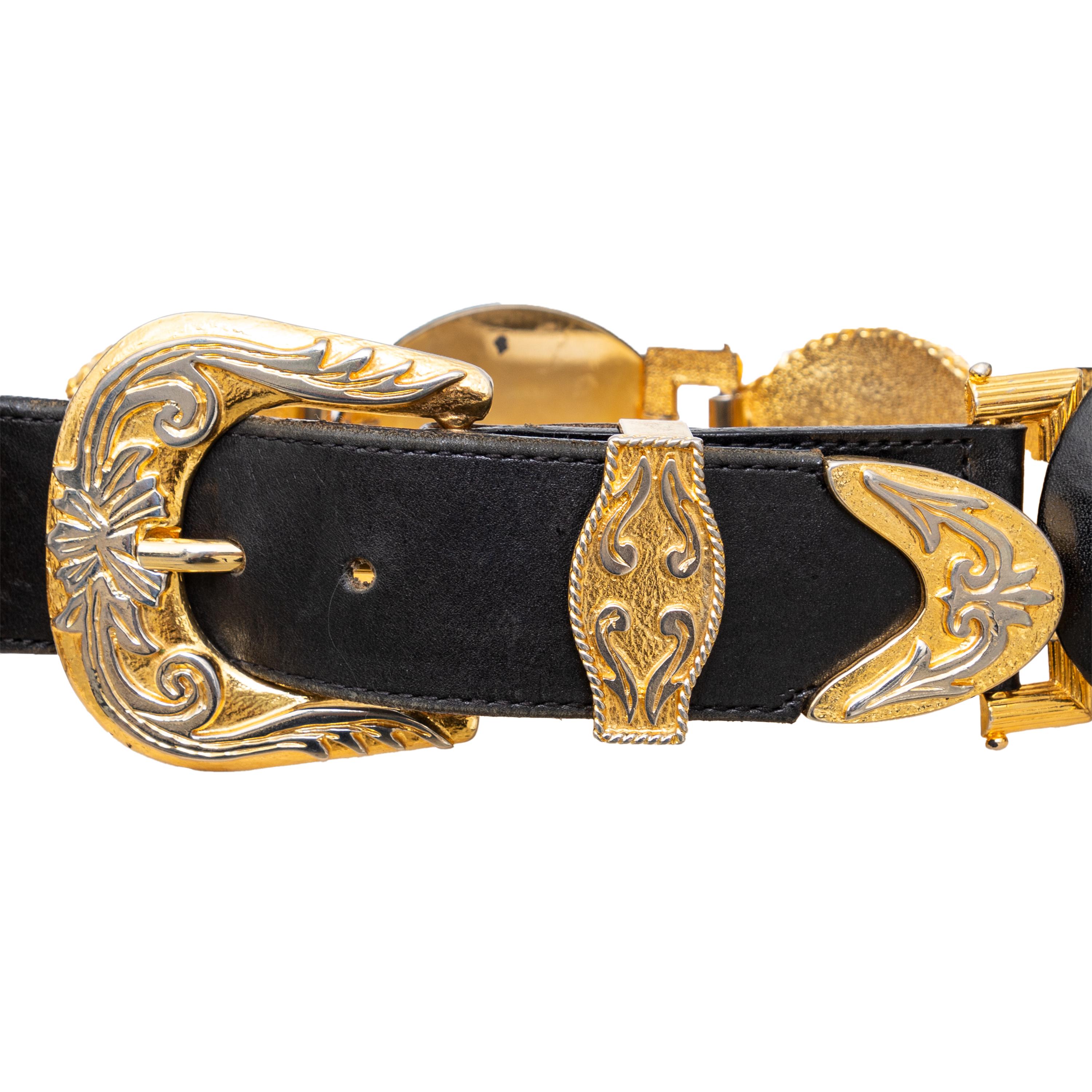 Ceinture de bondage Medusa de Gianni Versace, années 90 en vente 1