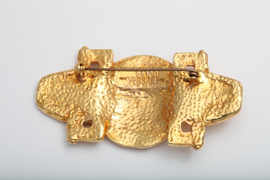 versace brooch for sale