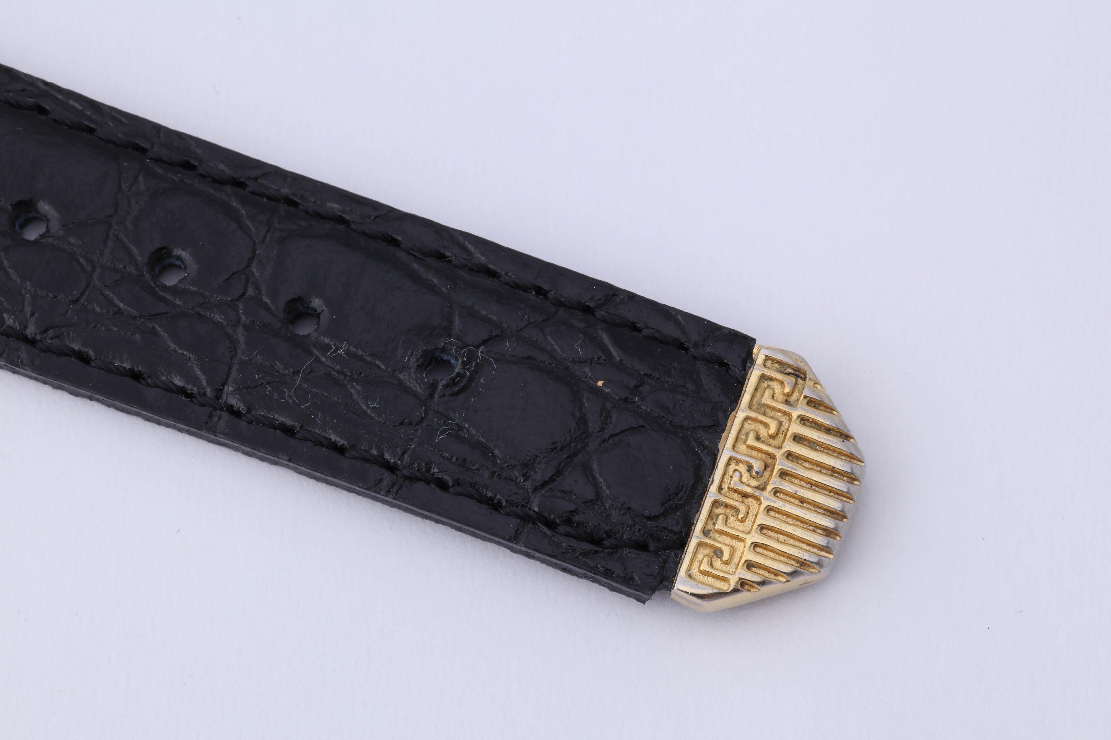   Gianni Versace Medusa Watch with Greek Key Motifs  For Sale 2