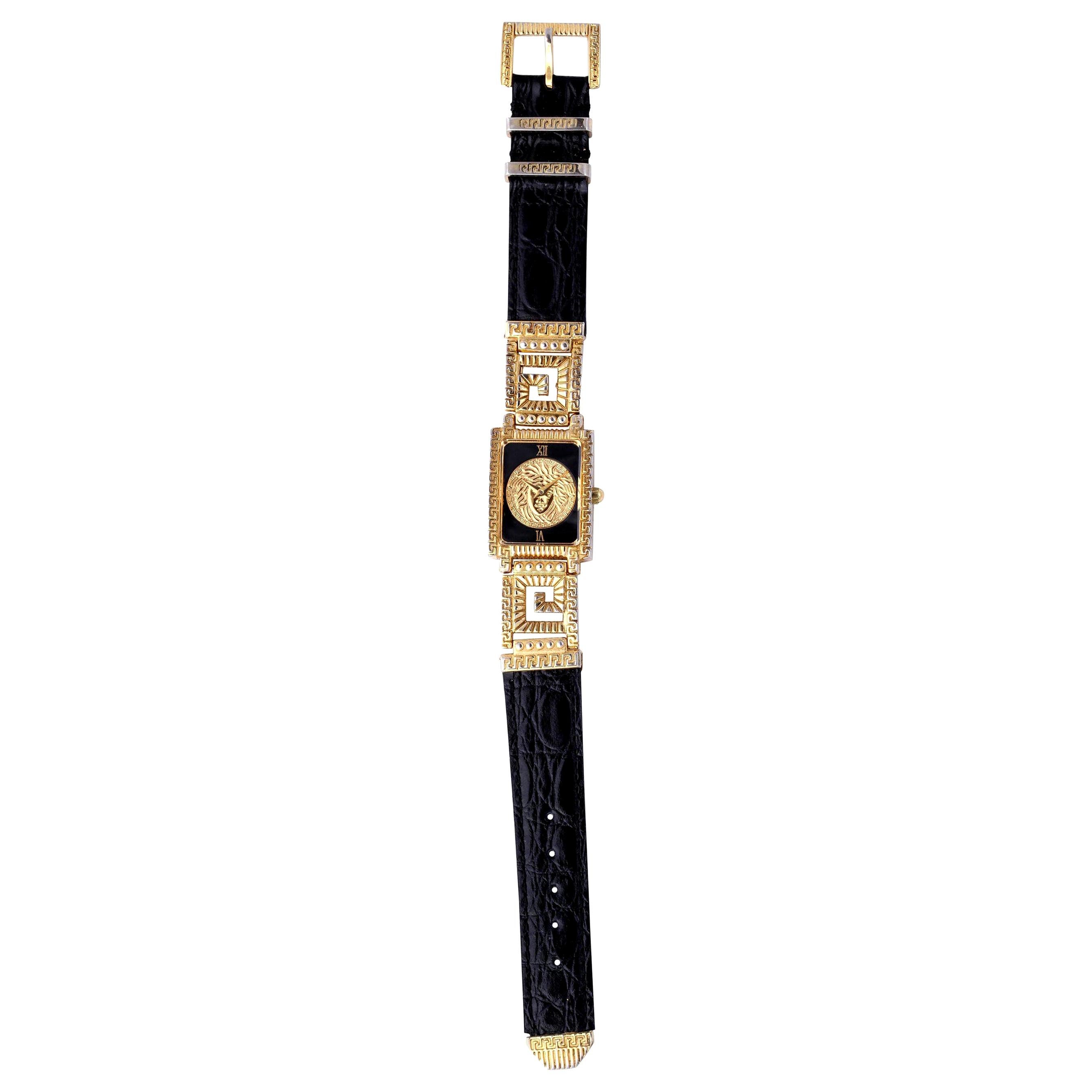 Versace greek key watch store