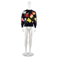 Gianni Versace ‘Miami Collection’ Flag Sweater Spring Summer 1993