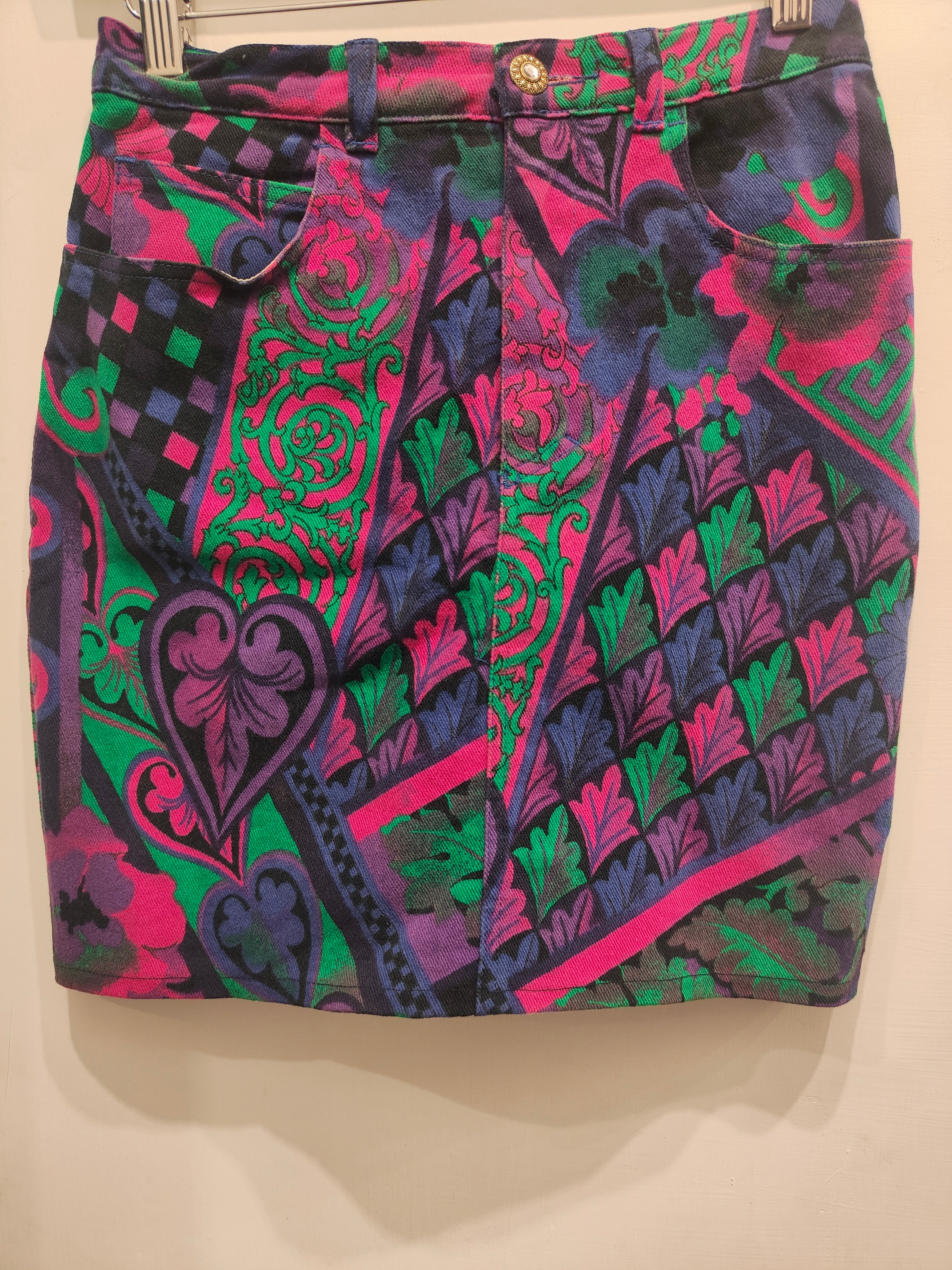 Gianni Versace multicoloured skirt