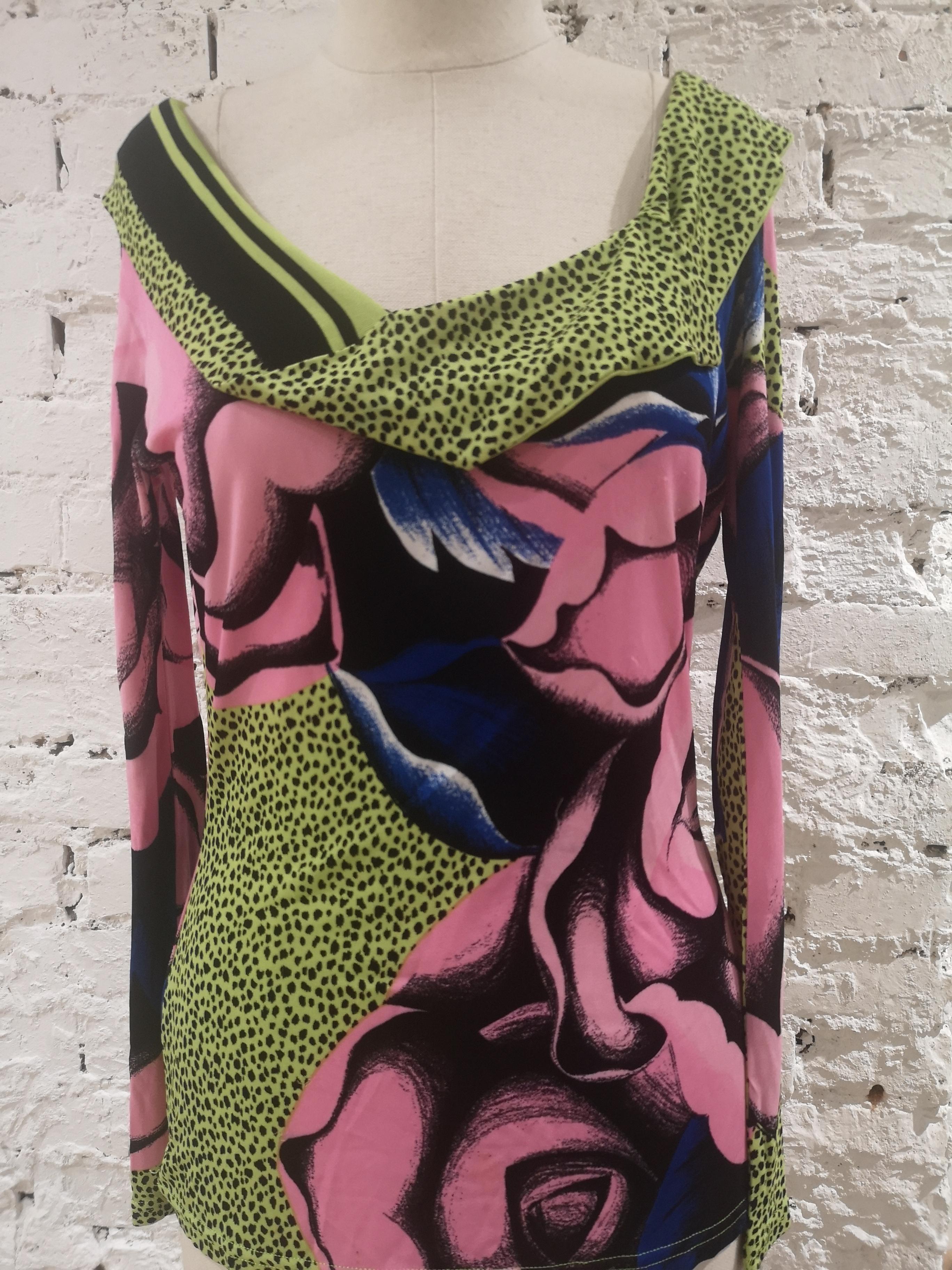 Donna Maglietta multicolore Gianni Versace in vendita
