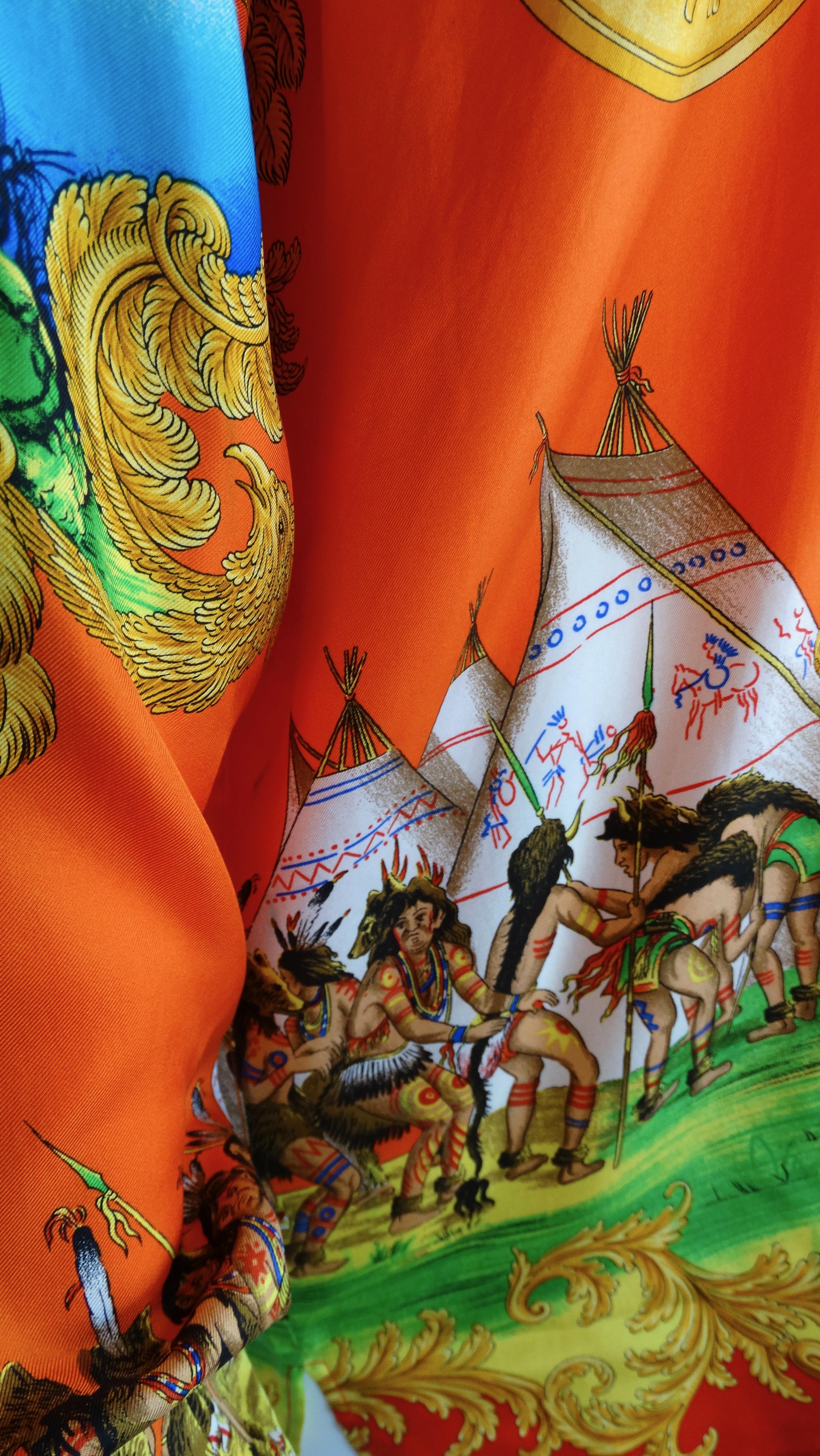 Chemise en soie imprimée « amérindienne » de Gianni Versace  en vente 7