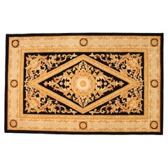 Used Gianni Versace, Neoclassic Game Black Rug