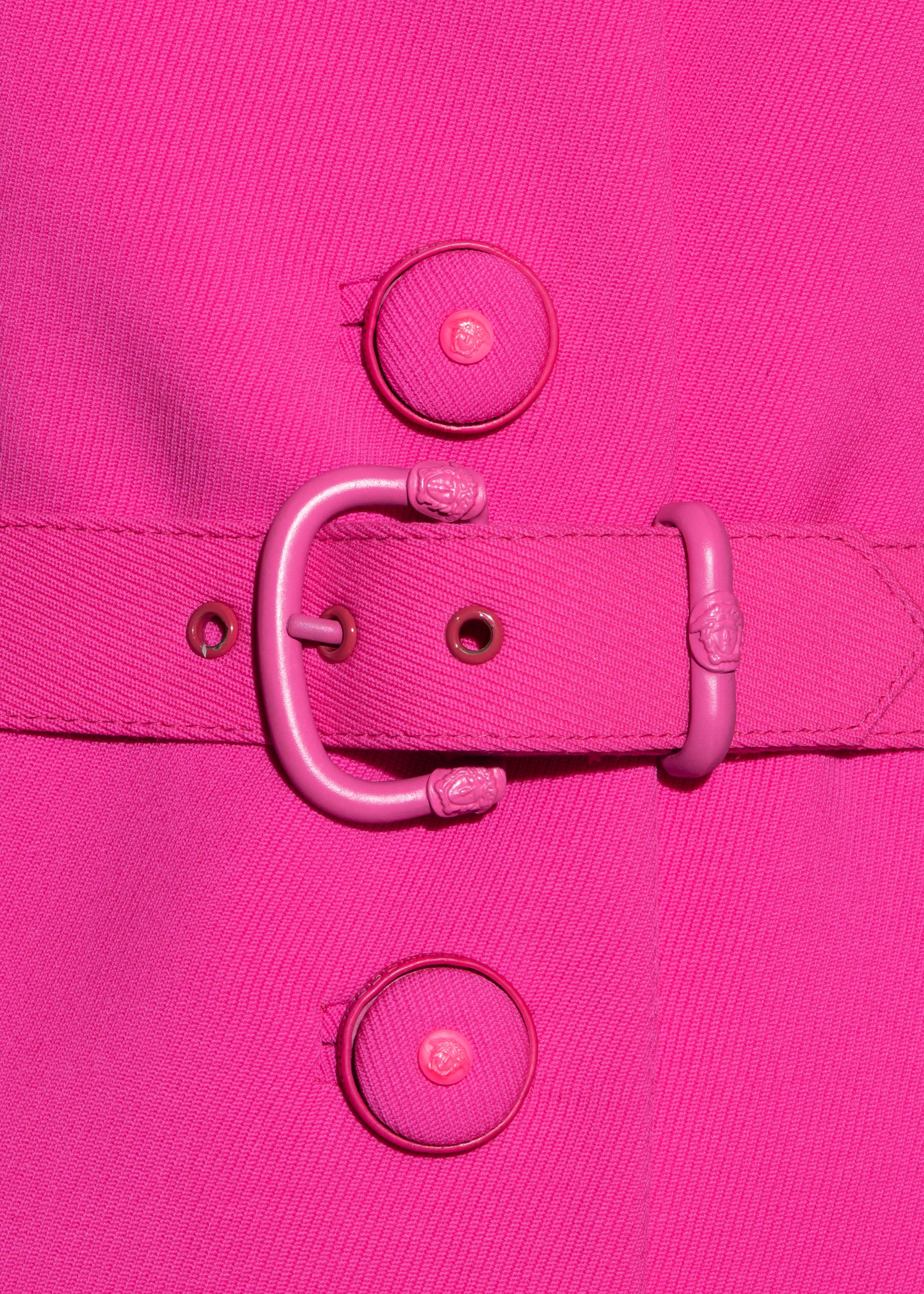 versace pink skirt