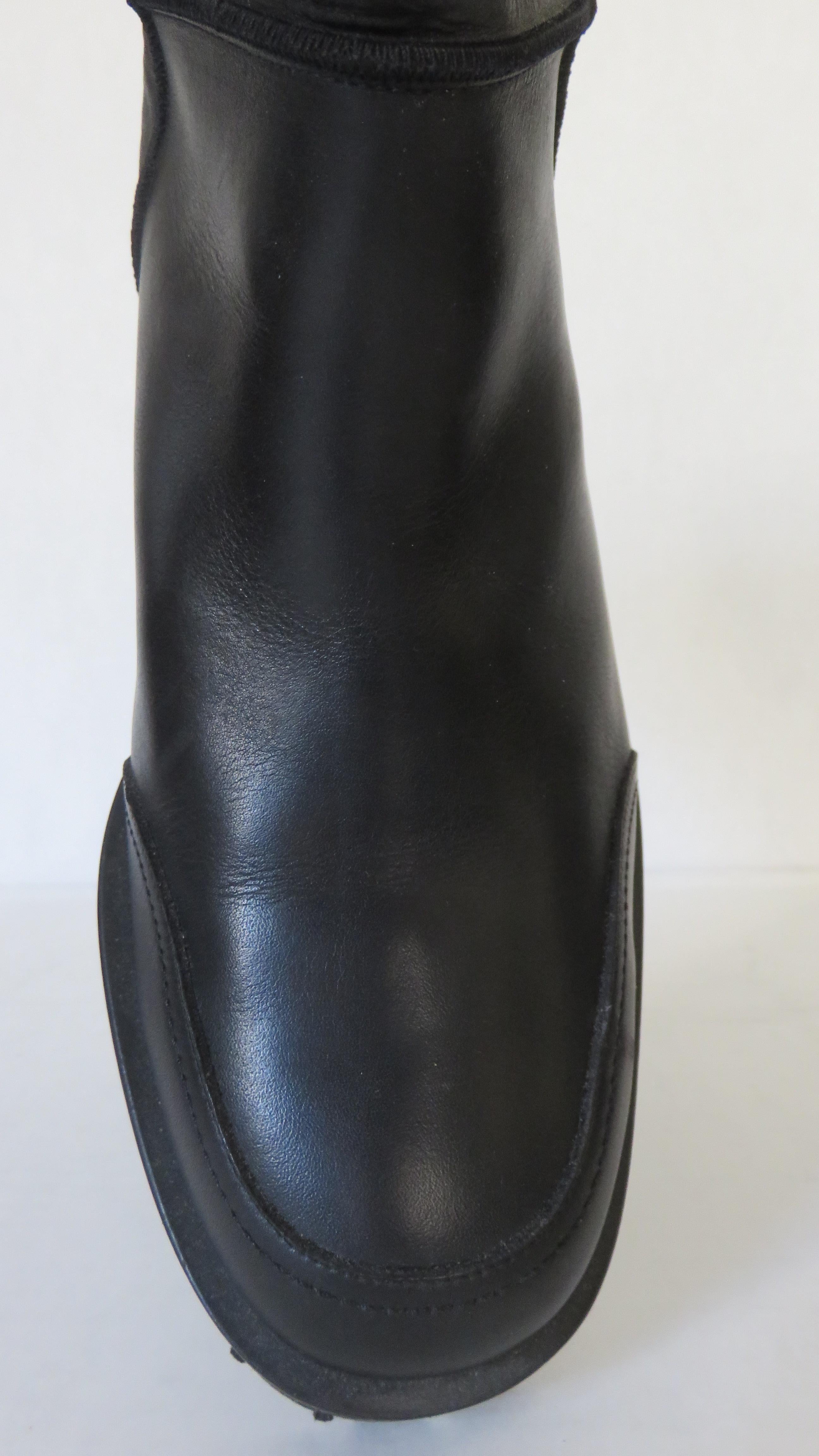 Gianni Versace New Size 37.5 Safety Pin Boots 1990s 2