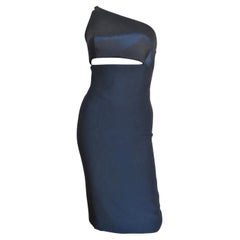 Gianni Versace One Shoulder Dress with Cut out