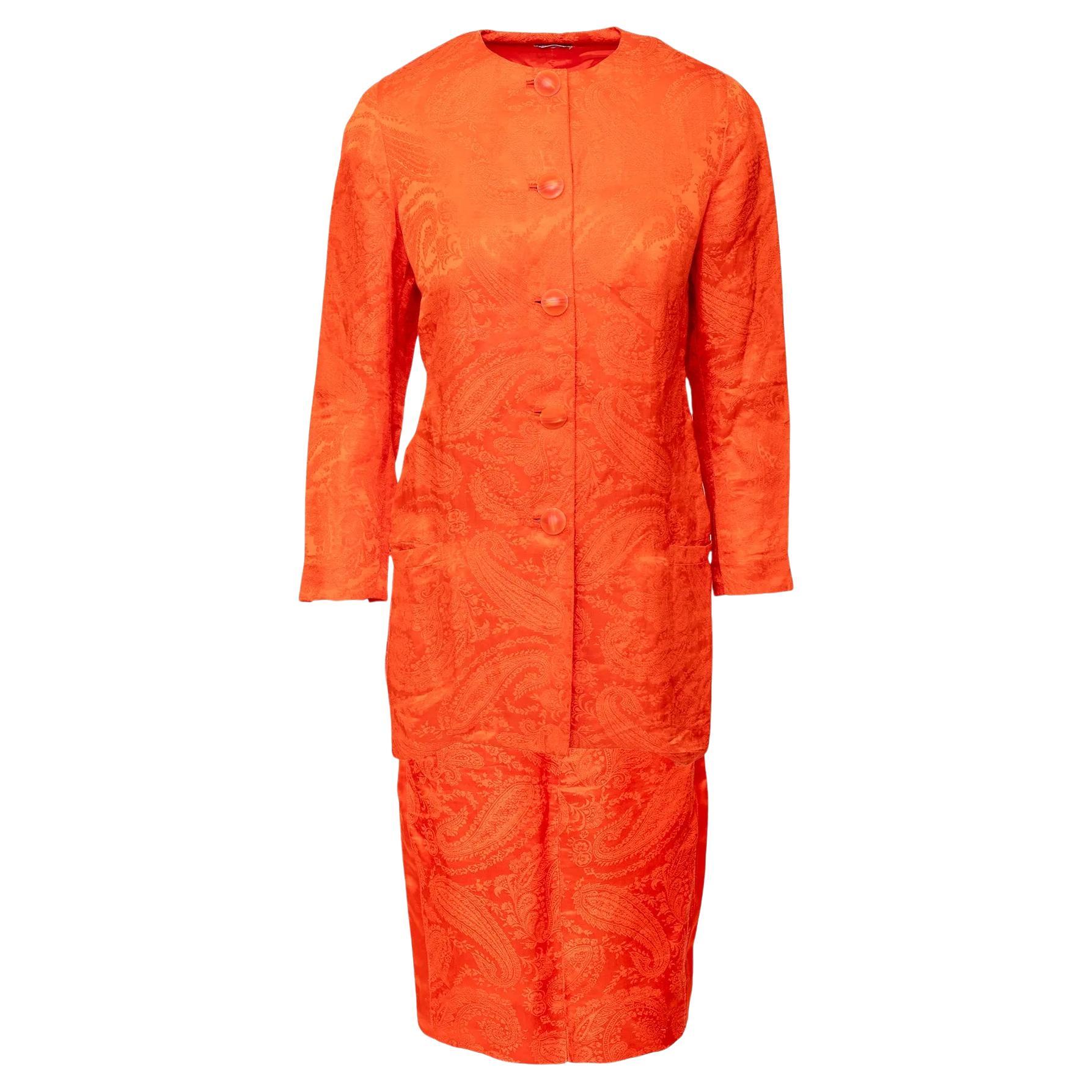 Gianni Versace Conjunto Paisley - Años 90