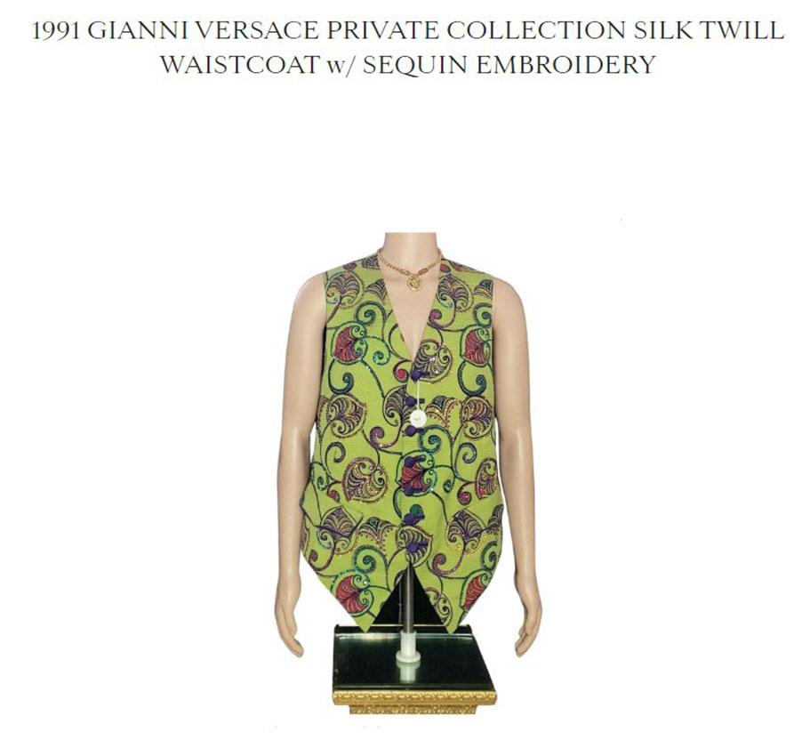 GIANNI VERSACE PERSONAL Miami MANSION FASHION COLLECTION SOTHEBY'S 2001