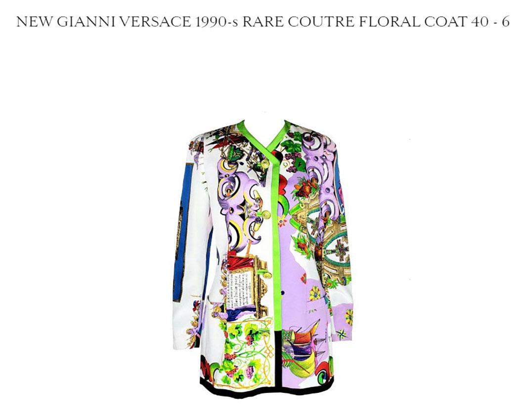 GIANNI VERSACE PERSONAL Miami MANSION FASHION COLLECTION SOTHEBY'S 2001