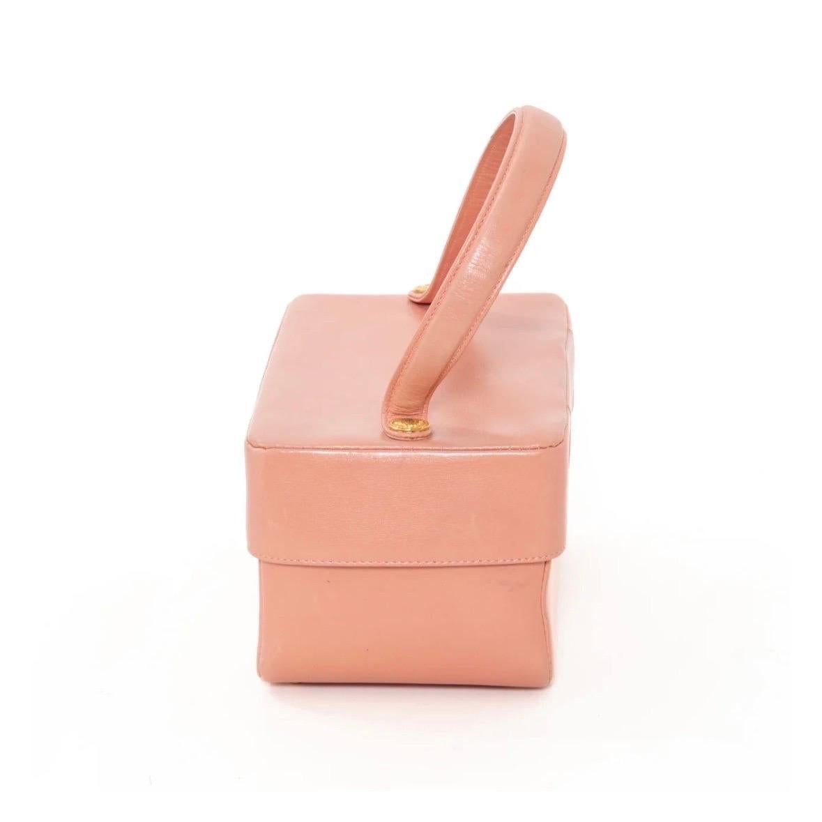 Women's or Men's Gianni Versace Pink Top Handle Bag (1990s)