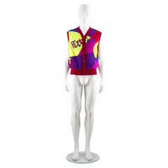 Gianni Versace 
Pittura
 Sweater Vest Autumn Winter 1991