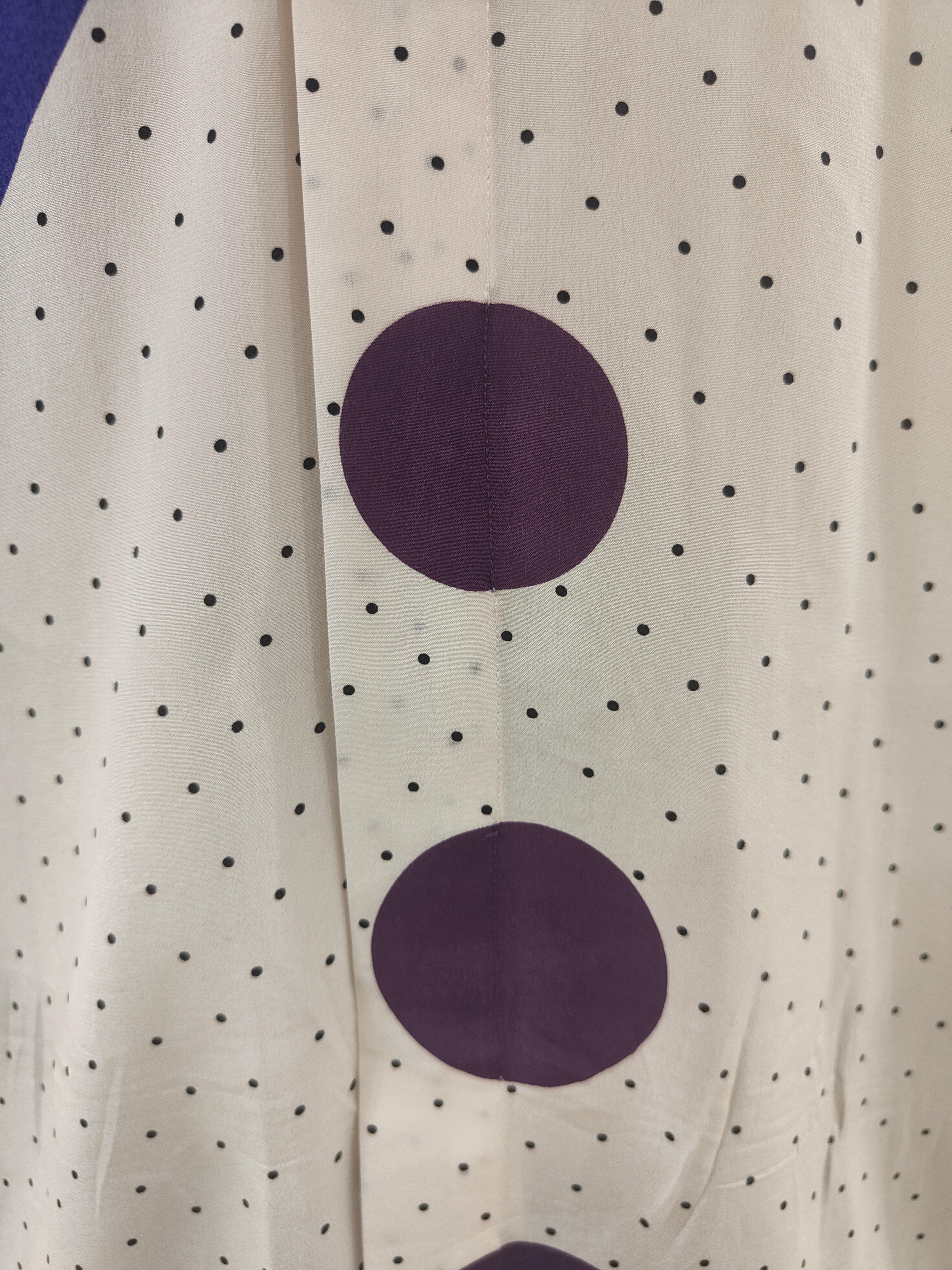 Gianni Versace polka dot shirt For Sale 4