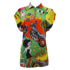 Gianni Versace pop art Betty Boop shirt