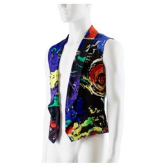 Gianni Versace 
Pop Art
 Waistcoat Autumn Winter 1991