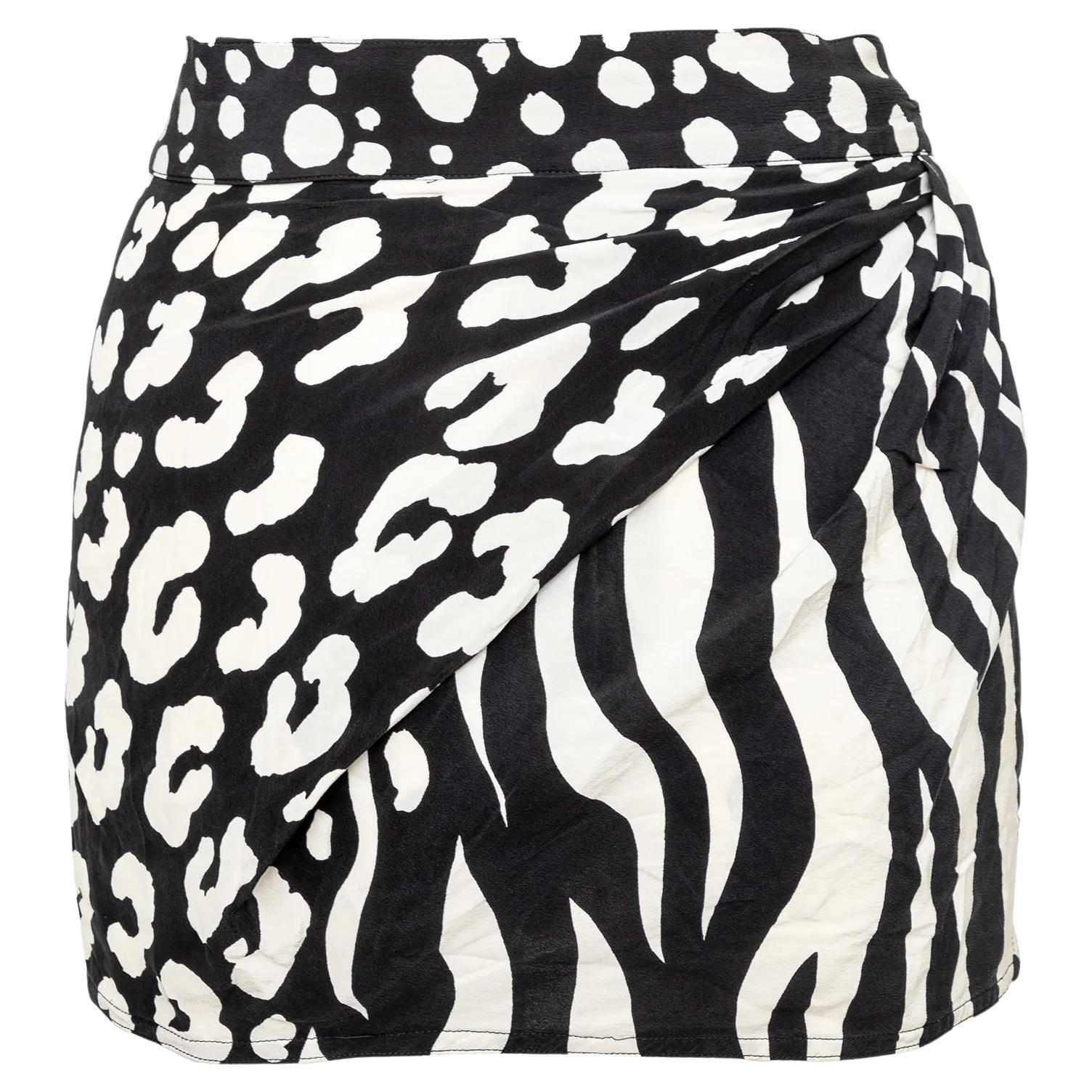 Mini gonna stampata Gianni Versace - Anni '90