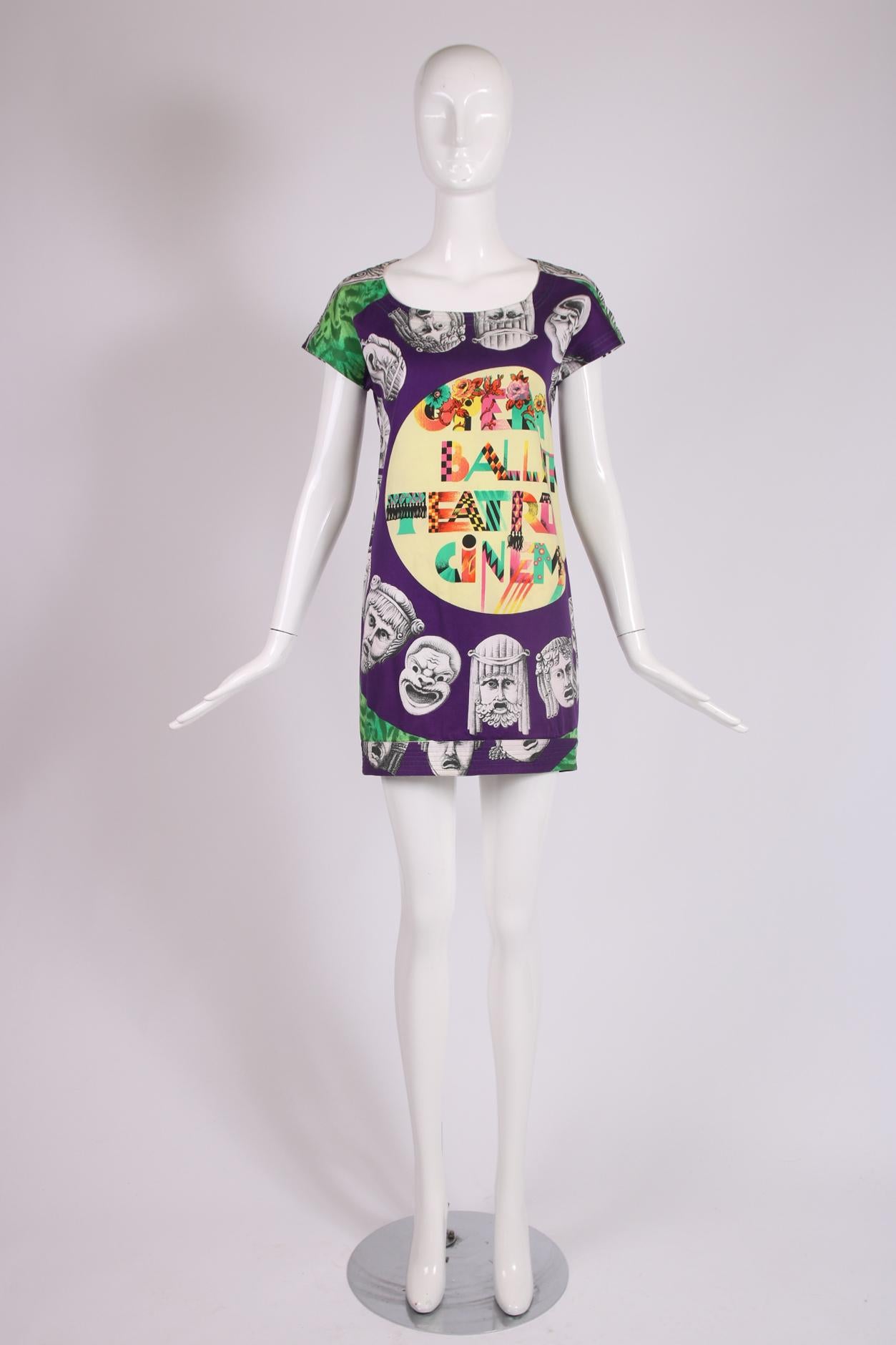 Gianni Versace mini dress from the iconic 1991 S/S collection - bearing the famous 