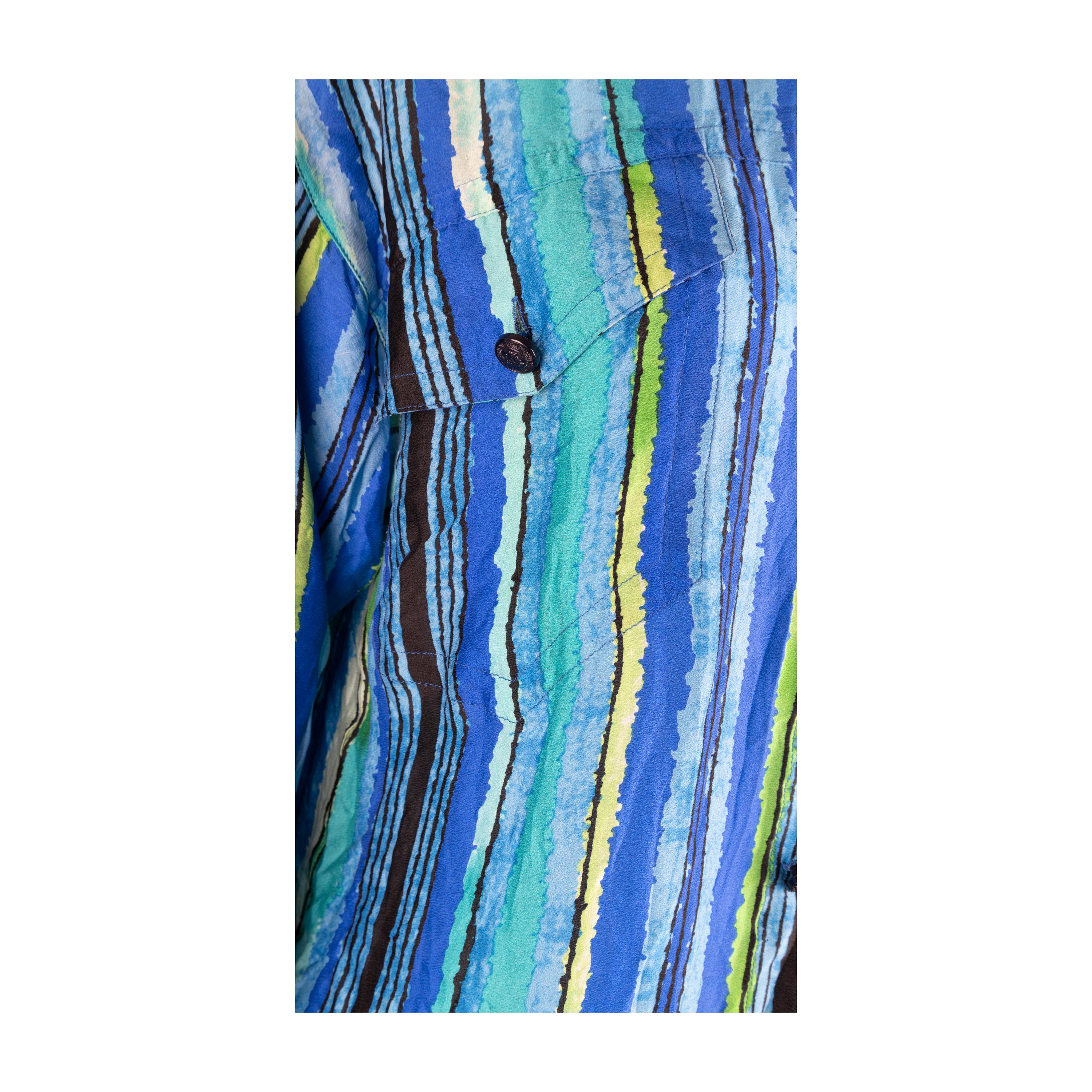 Women's Gianni Versace Printed Shirt For Sale