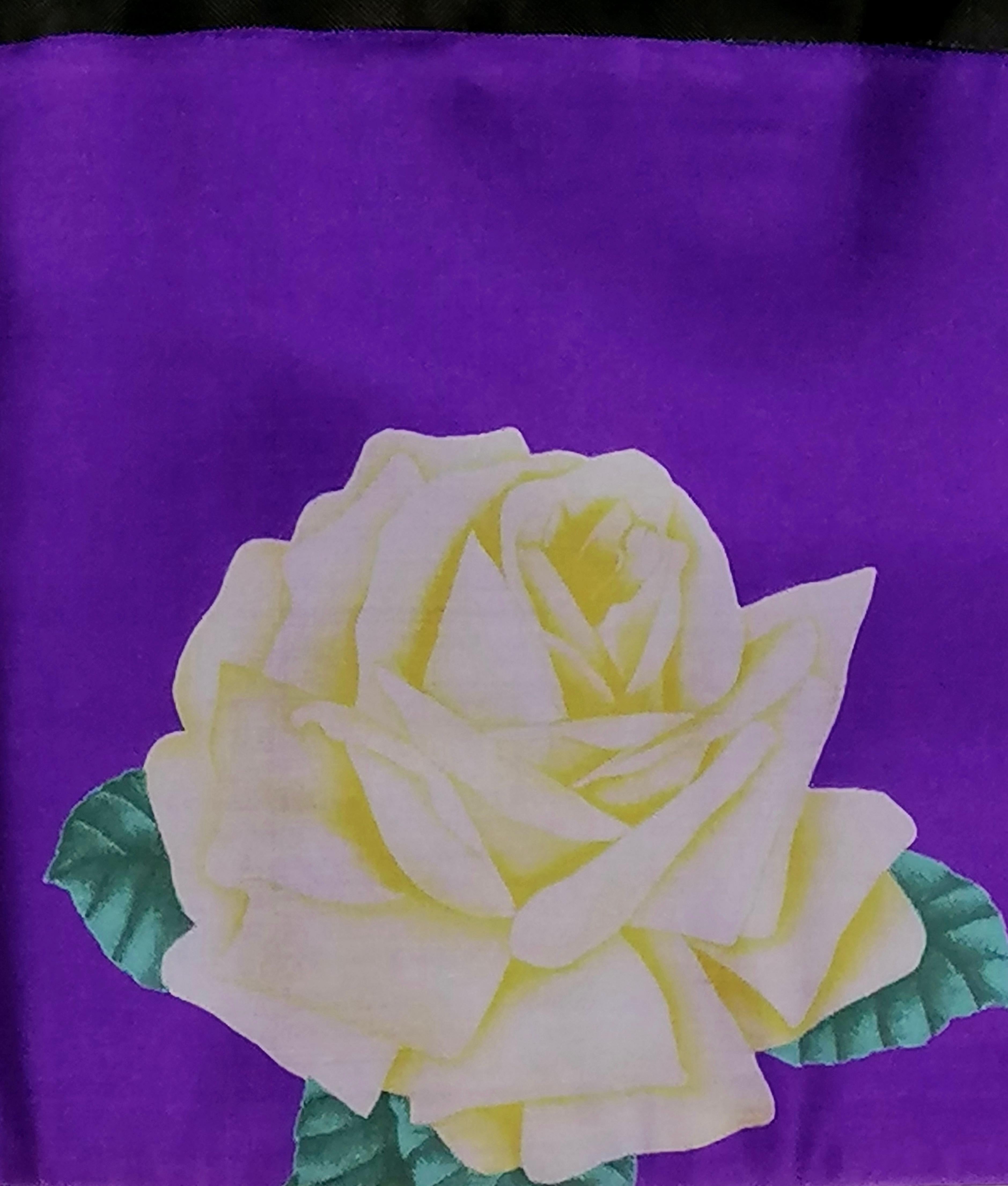 Vestido morado GIANNI VERSACE  con accesorios S/S 1990 en venta 12