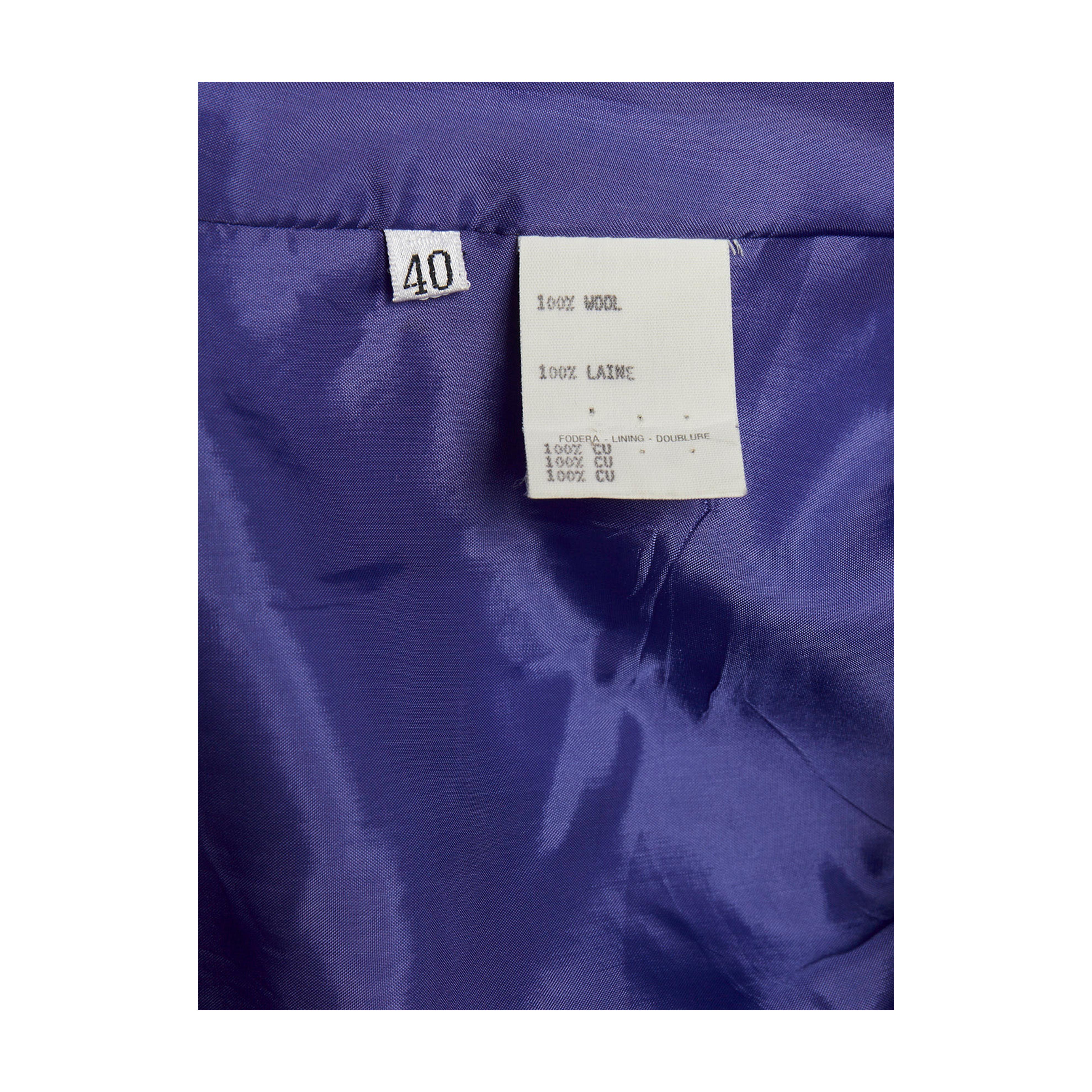 Gianni Versace Purple Suit For Sale 1