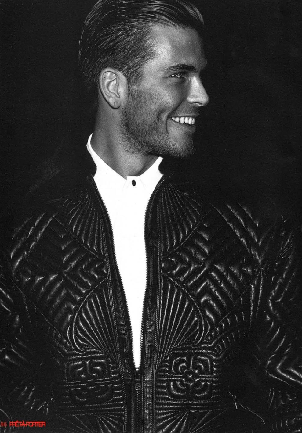 Gianni Versace Quilted Leather Jacket Fall Winter 1990 For Sale at