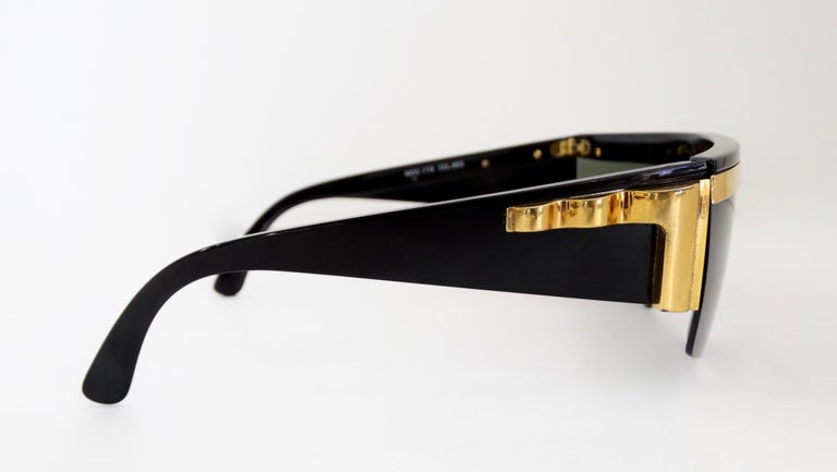 Gianni Versace Rare 1980s Update Sunglasses at 1stDibs | gianni