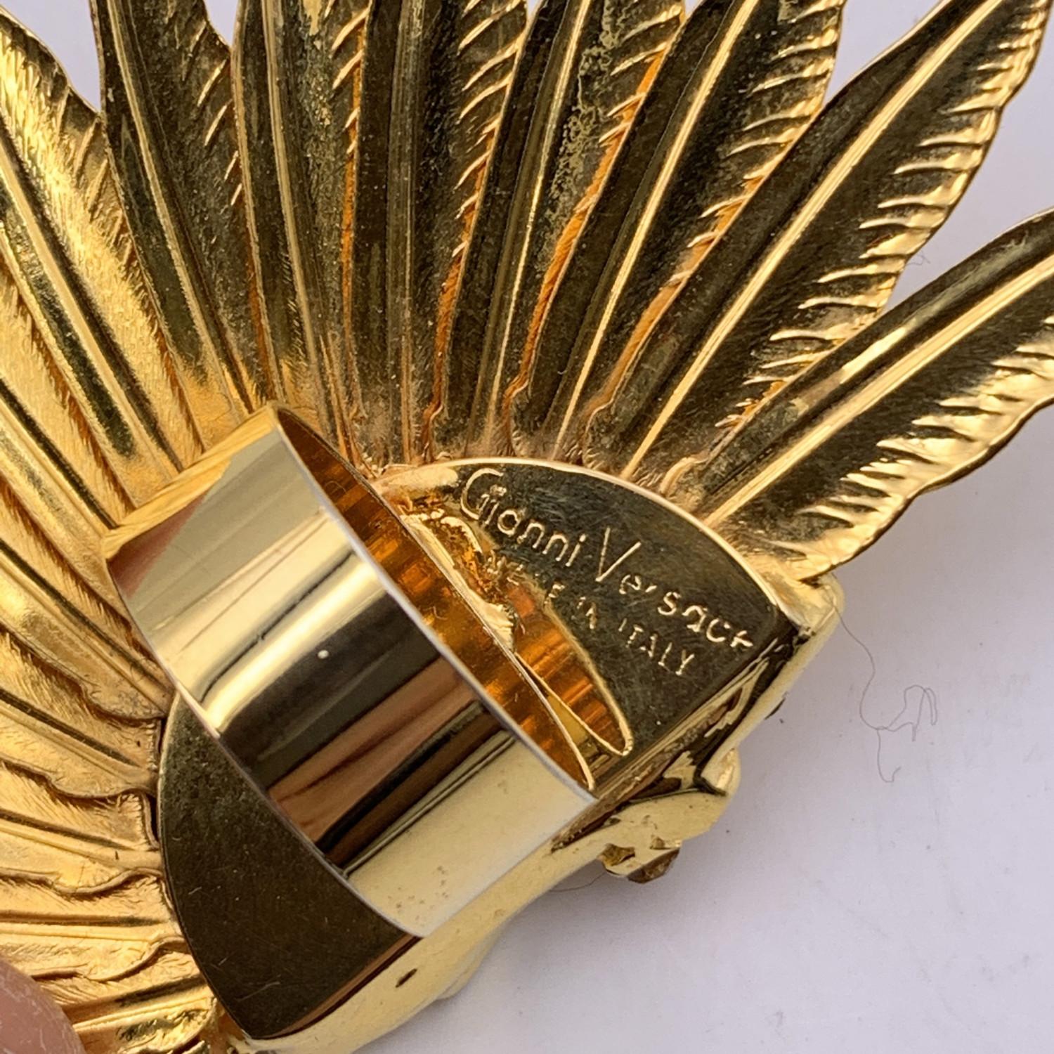 Orecchini A Cerchio KRUCKEL Crystals Con Cristalli E Struttura Ad Anello, Colore Oro