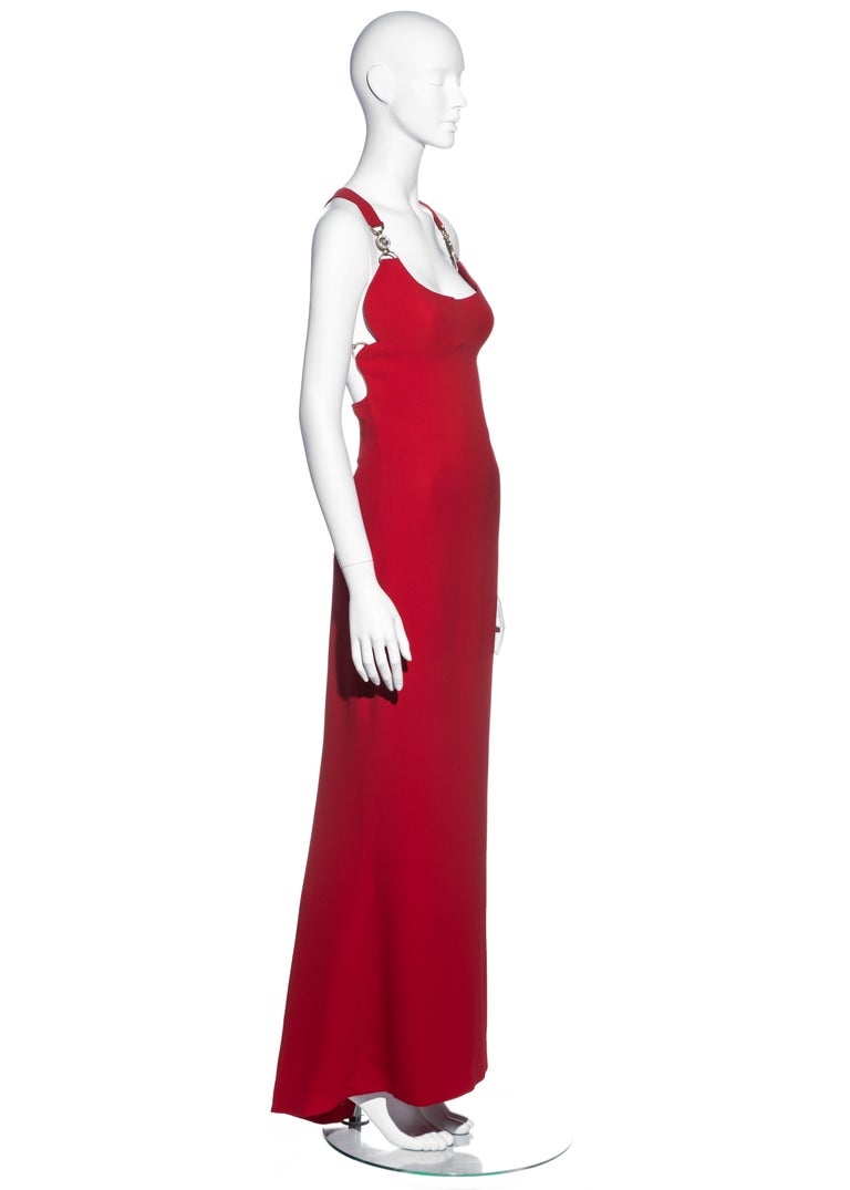 CELEBS RED CARPET ** CHRISTIAN DIOR ** RUNWAY SS 2022 WHITE GOWN DRESS  (FR38)