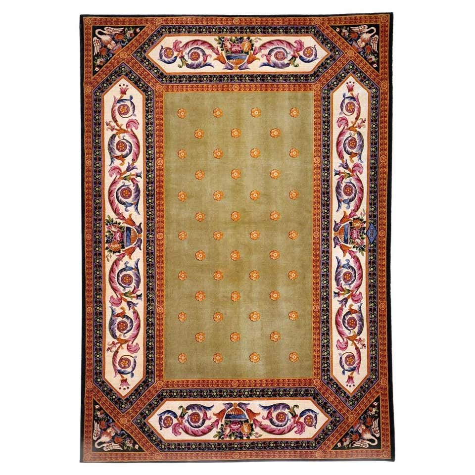 Versace Rug - 20 For Sale on 1stDibs | versace carpet, versace style ...